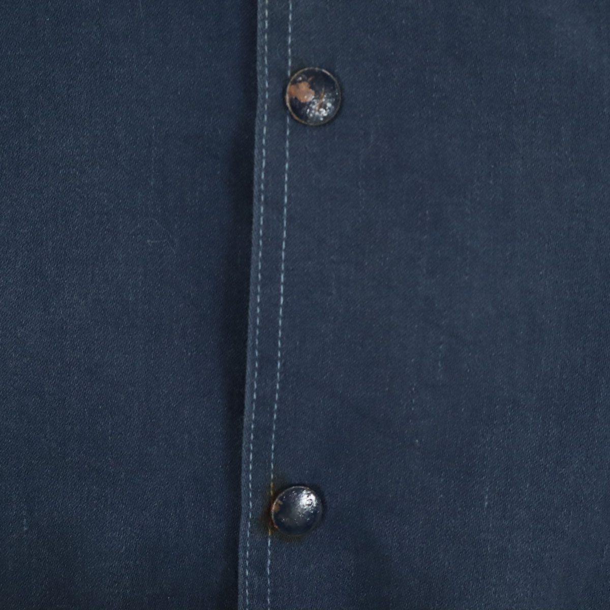 VINTAGE ヴィンテージ 70s サファリジャケット ワークジャケット 36 ネイビー メンズ