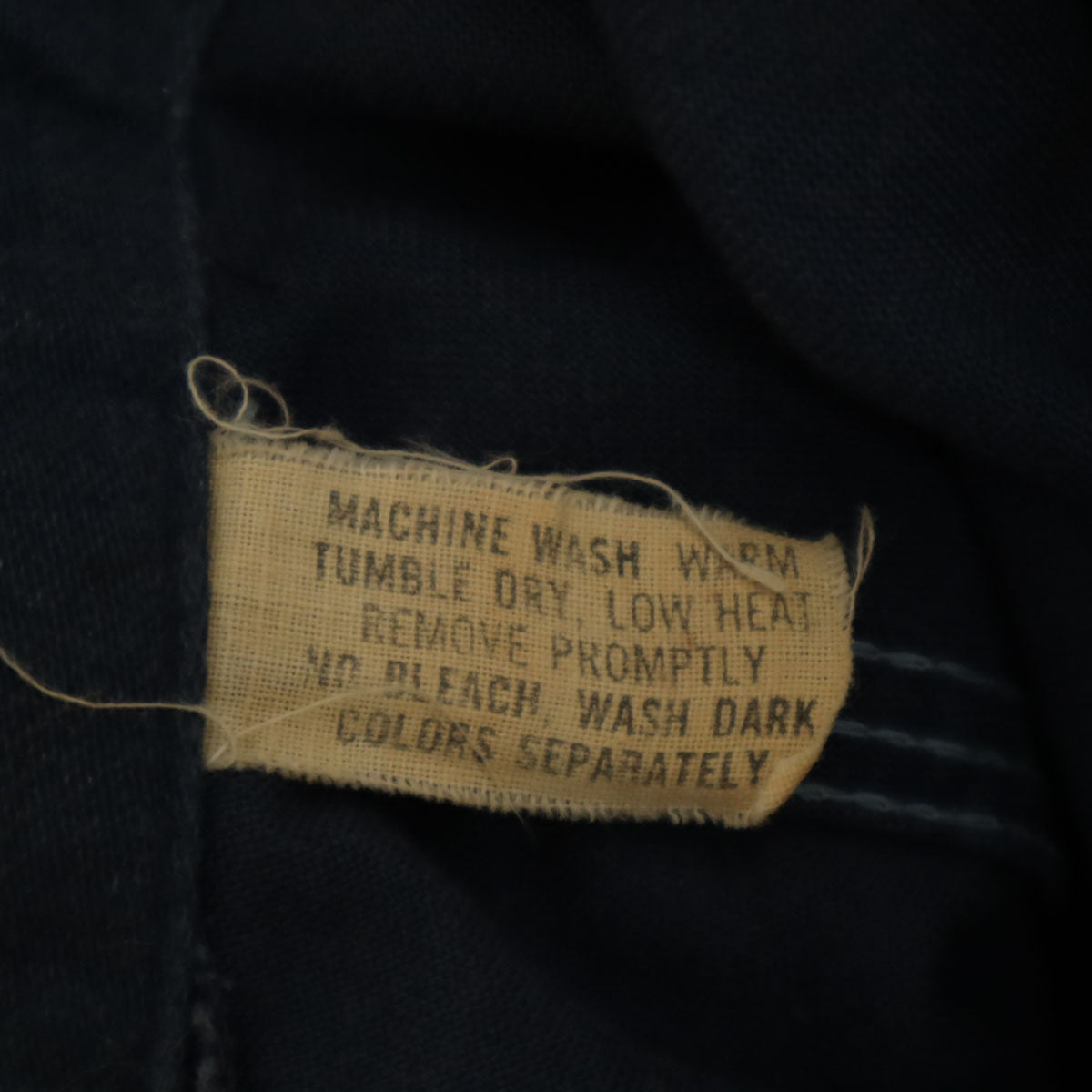 VINTAGE ヴィンテージ 70s サファリジャケット ワークジャケット 36 ネイビー メンズ