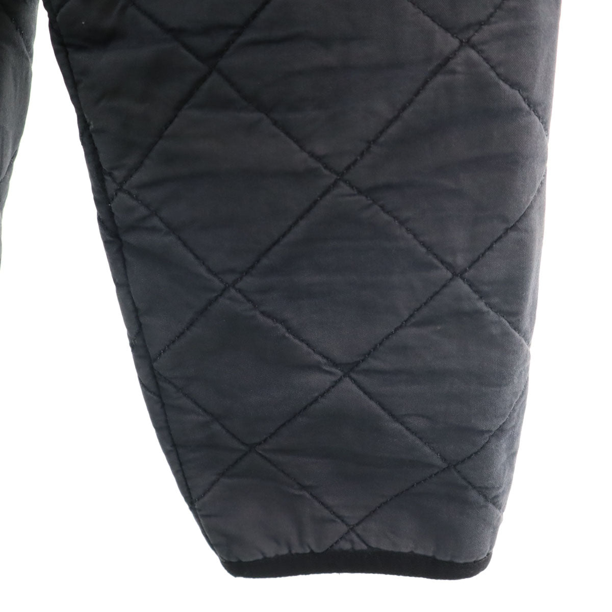 Barbour バブアー キルティングジャケット ネイビー ダブルジップ メンズ