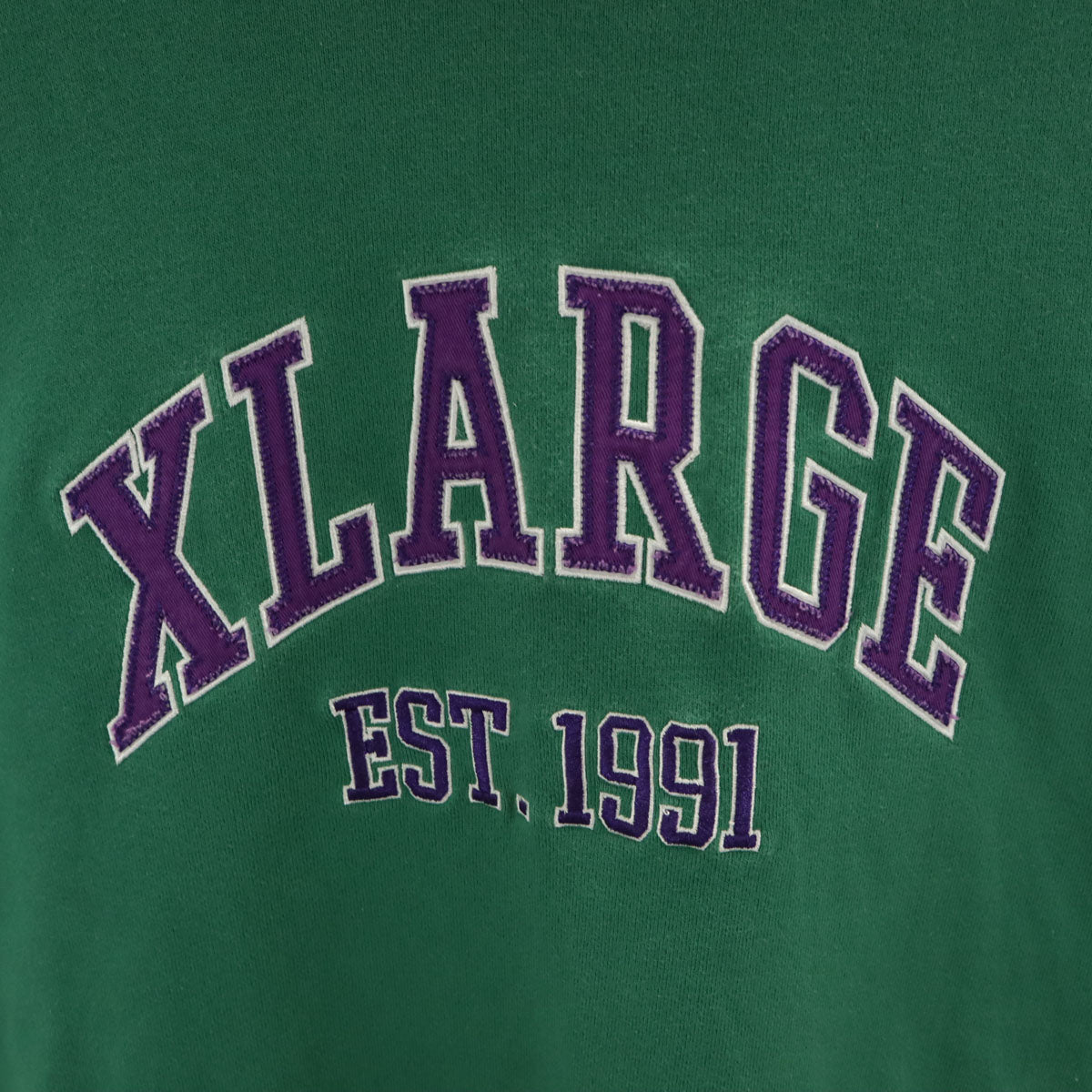 XLARGE エクストララージ 長袖 スウェット トレーナー M グリーン メンズ