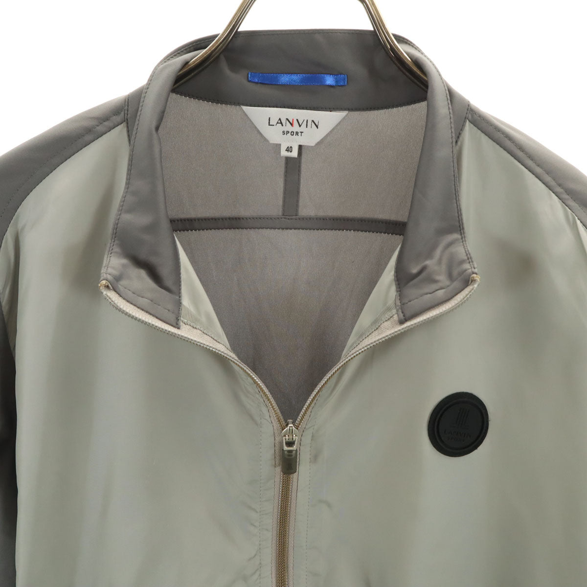 LANVIN SPORT ランバンスポール ウインドブレーカー 40 グレー ジャケット メンズ