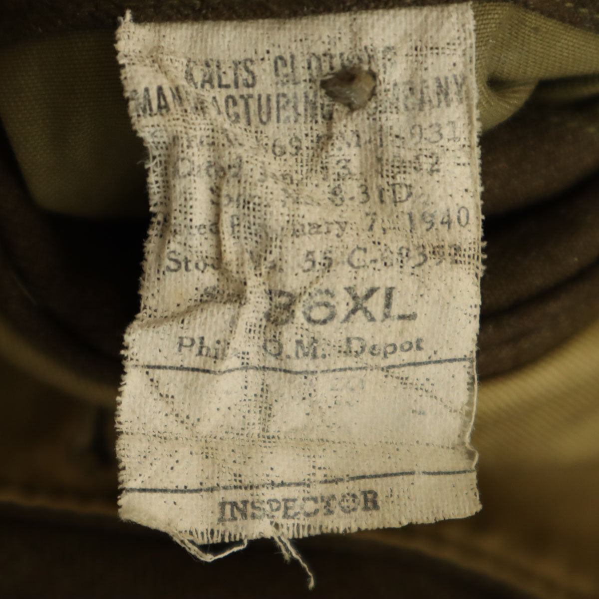 US ARMY アメリカ軍 40s ヴィンテージ WW2 大戦 オフィサー ジャケット 36XL カーキ メンズ