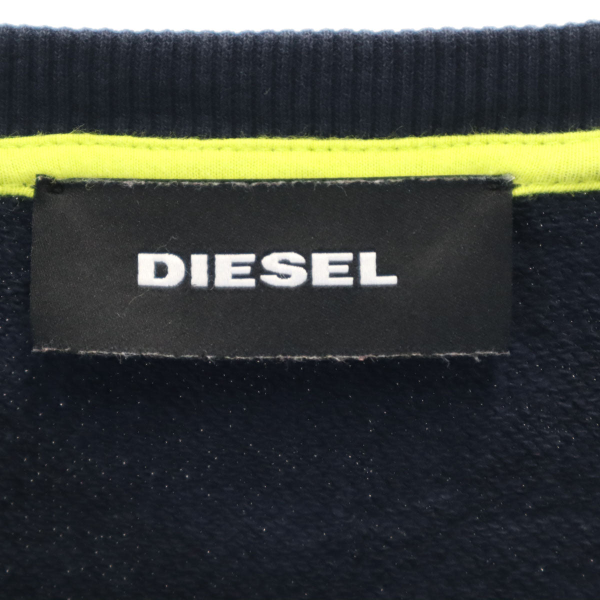 DIESEL ディーゼル 長袖 スウェット トレーナー S ネイビー メンズ