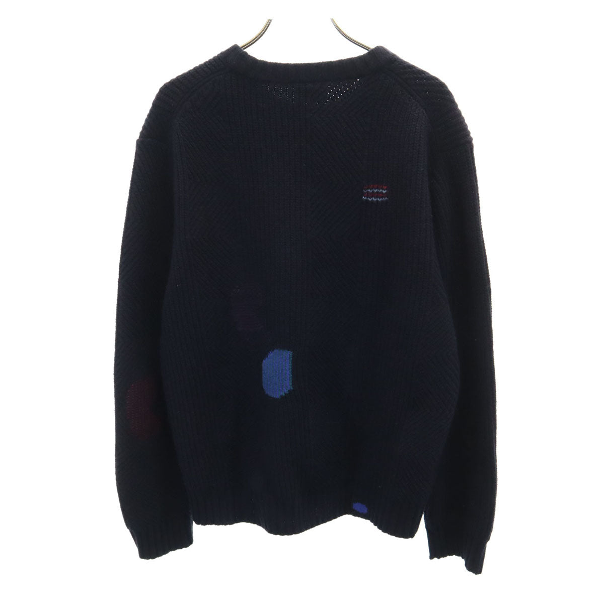 PS Paul Smith ピーエスポールスミス 長袖 セーター M ネイビー ニット メンズ