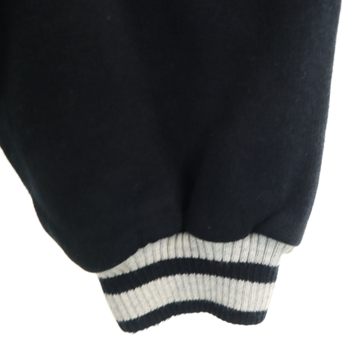 OLD オールド 80s 90s 長袖 Vネック カーディガン XL 黒 厚手 メンズ