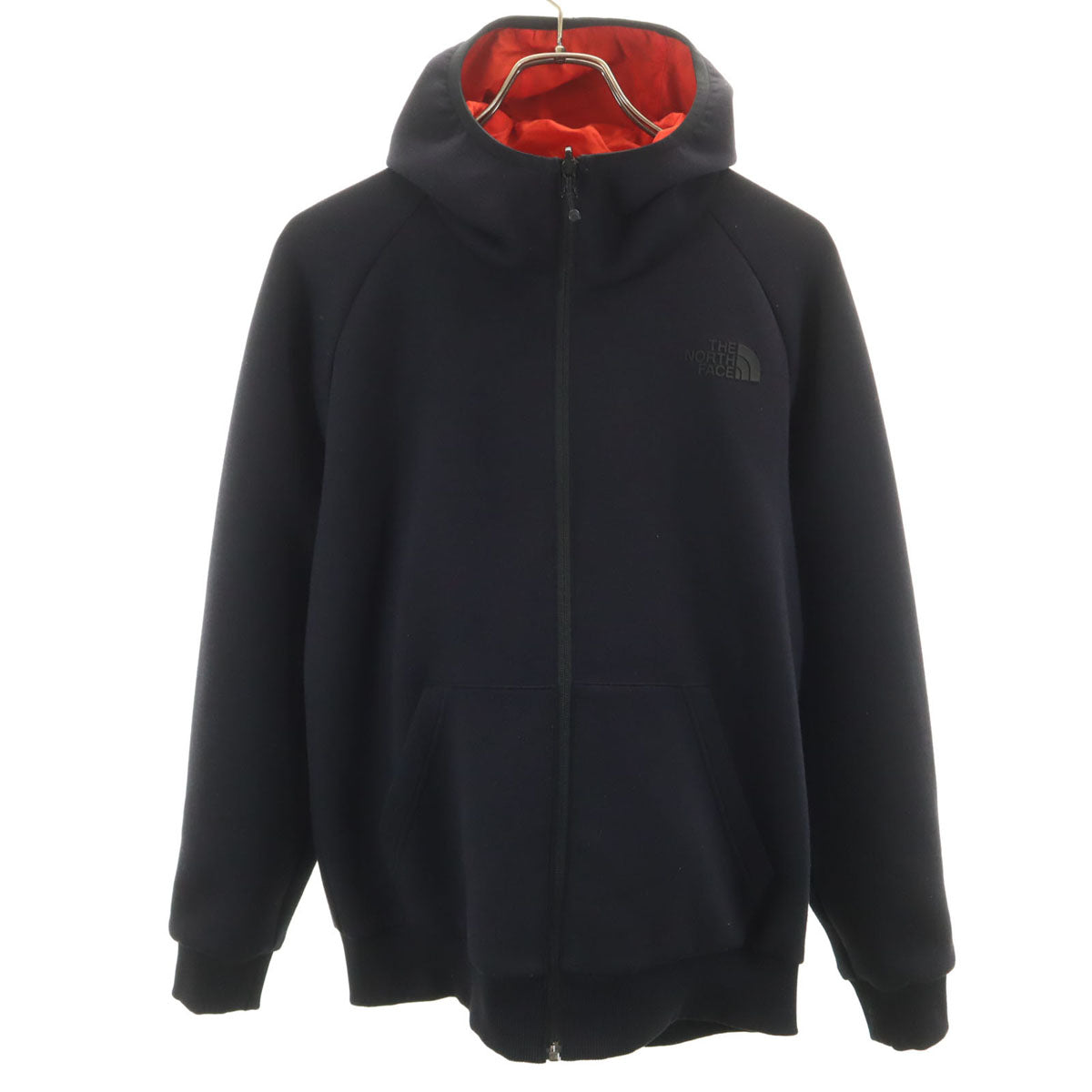 THE NORTH FACE ノースフェイス 長袖 リバーシブル テックエアー ジップパーカー M ブラック NT61984 アウトドア メンズ