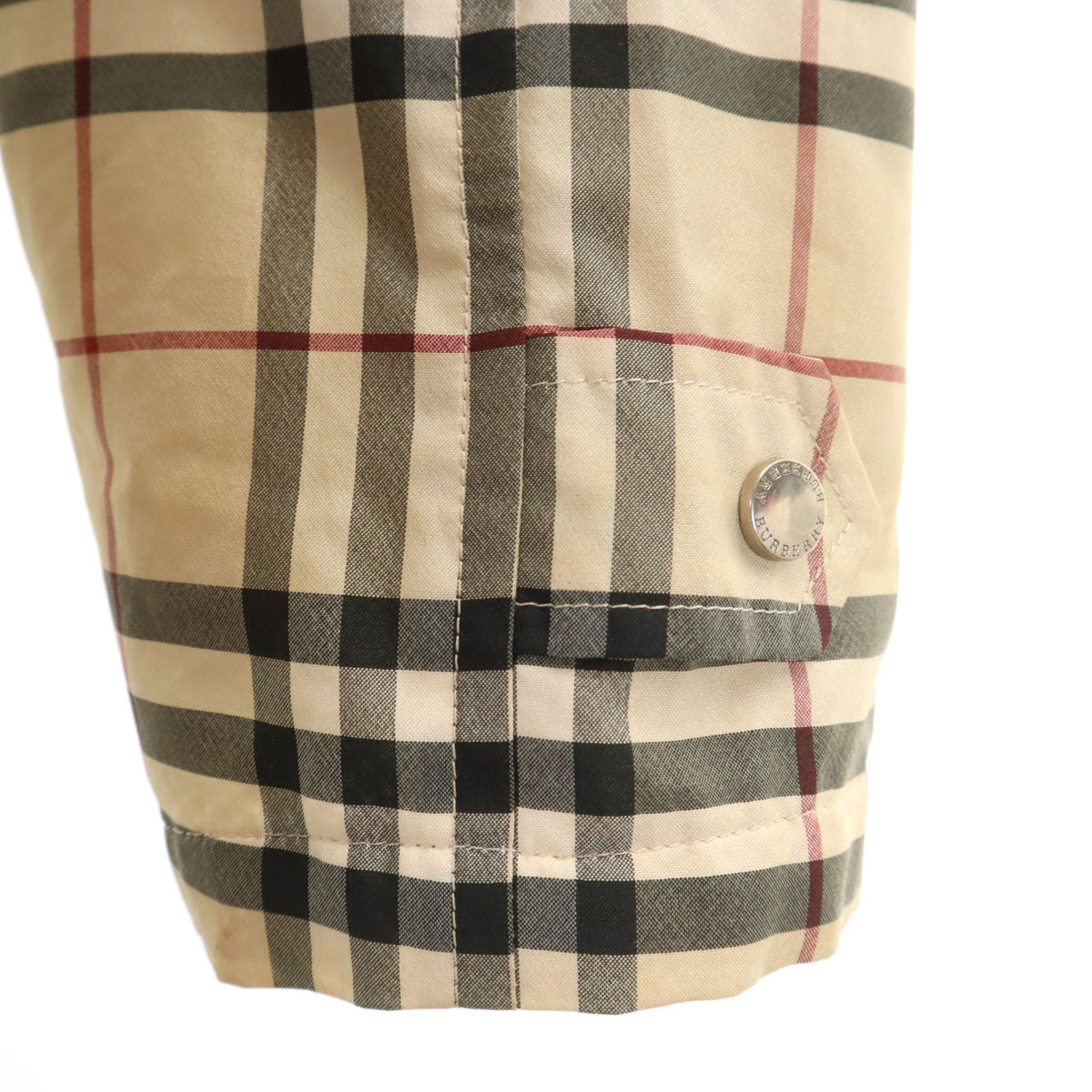 BURBERRY LONDON バーバリーロンドン ノバチェック柄 ウインドブレーカー 160 ベージュ 三陽商会 ジャケット キッズ