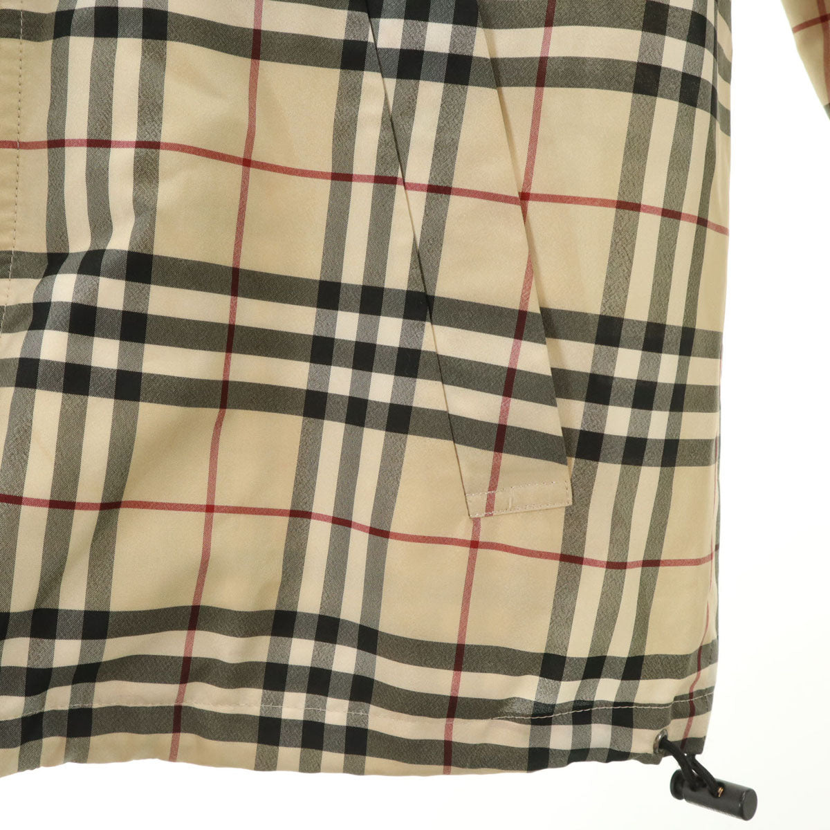 BURBERRY LONDON バーバリーロンドン ノバチェック柄 ウインドブレーカー 160 ベージュ 三陽商会 ジャケット キッズ