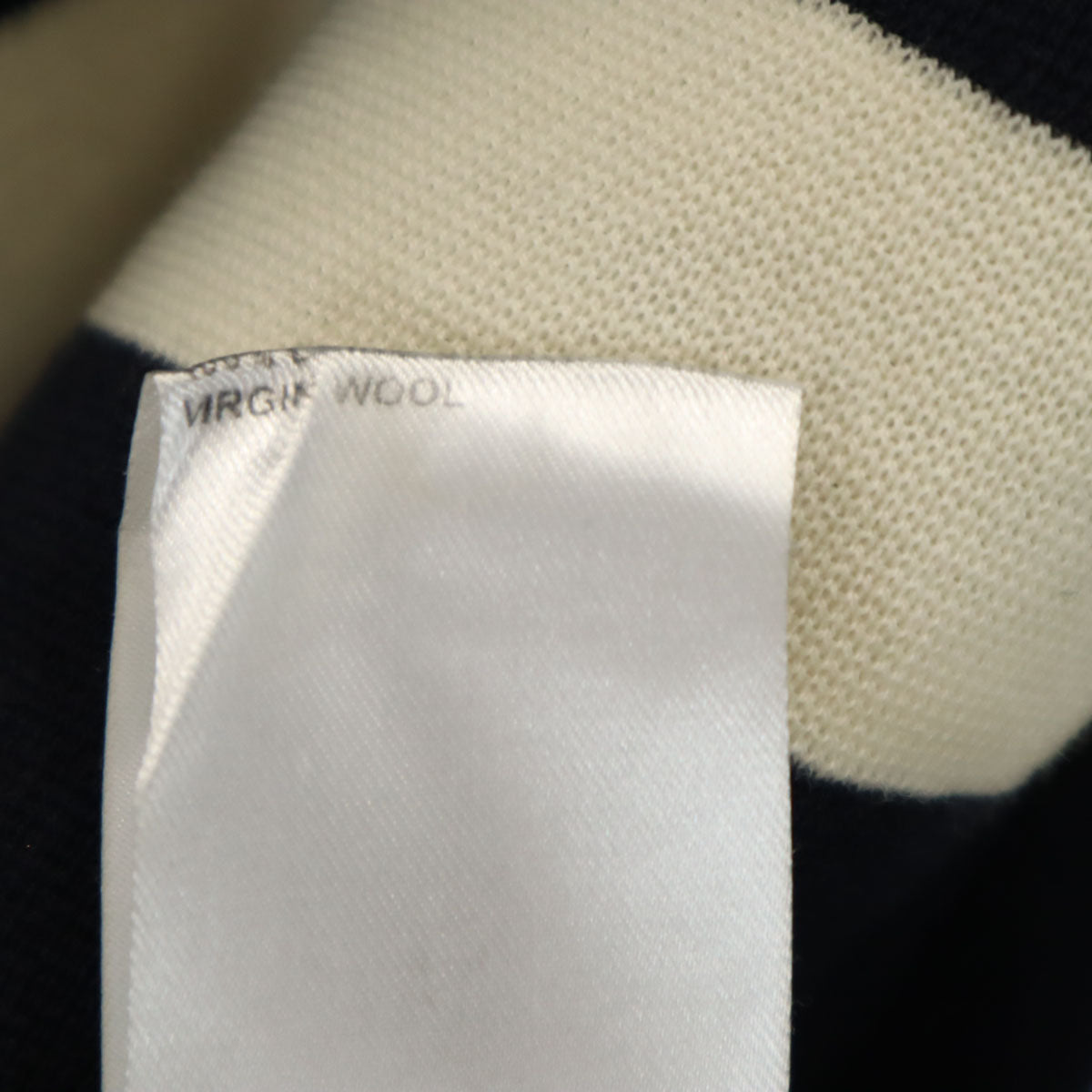 Chloe クロエ イタリア製 長袖 ニット XS ネイビー レディース