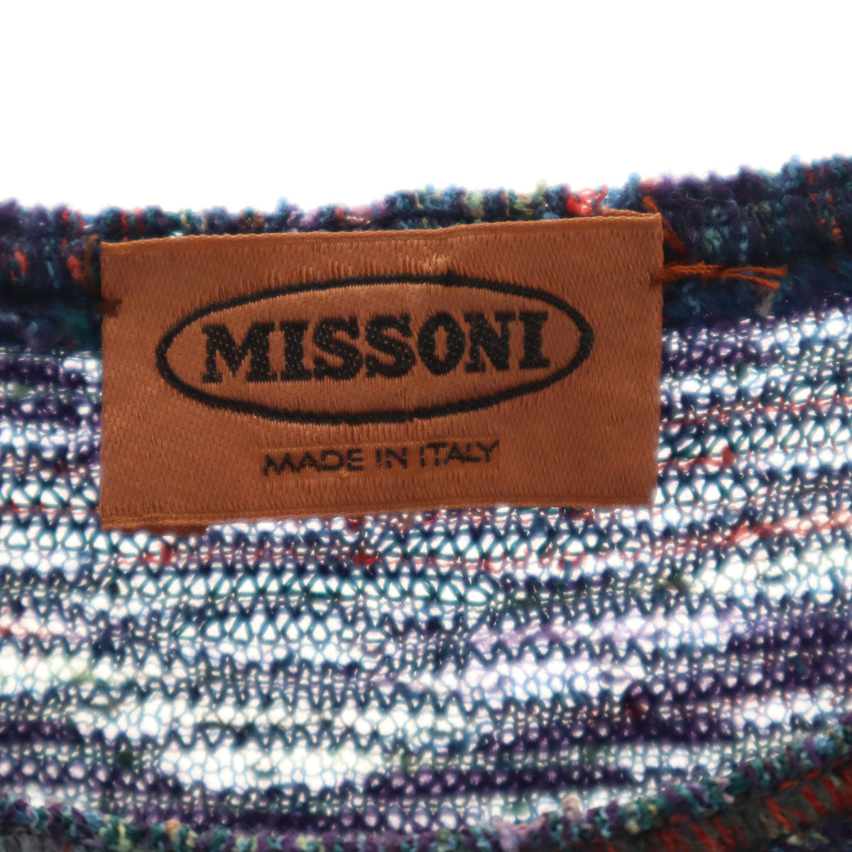 Missoni ミッソーニ 90s イタリア製 オールド 長袖 ニット 44 マルチ メンズ