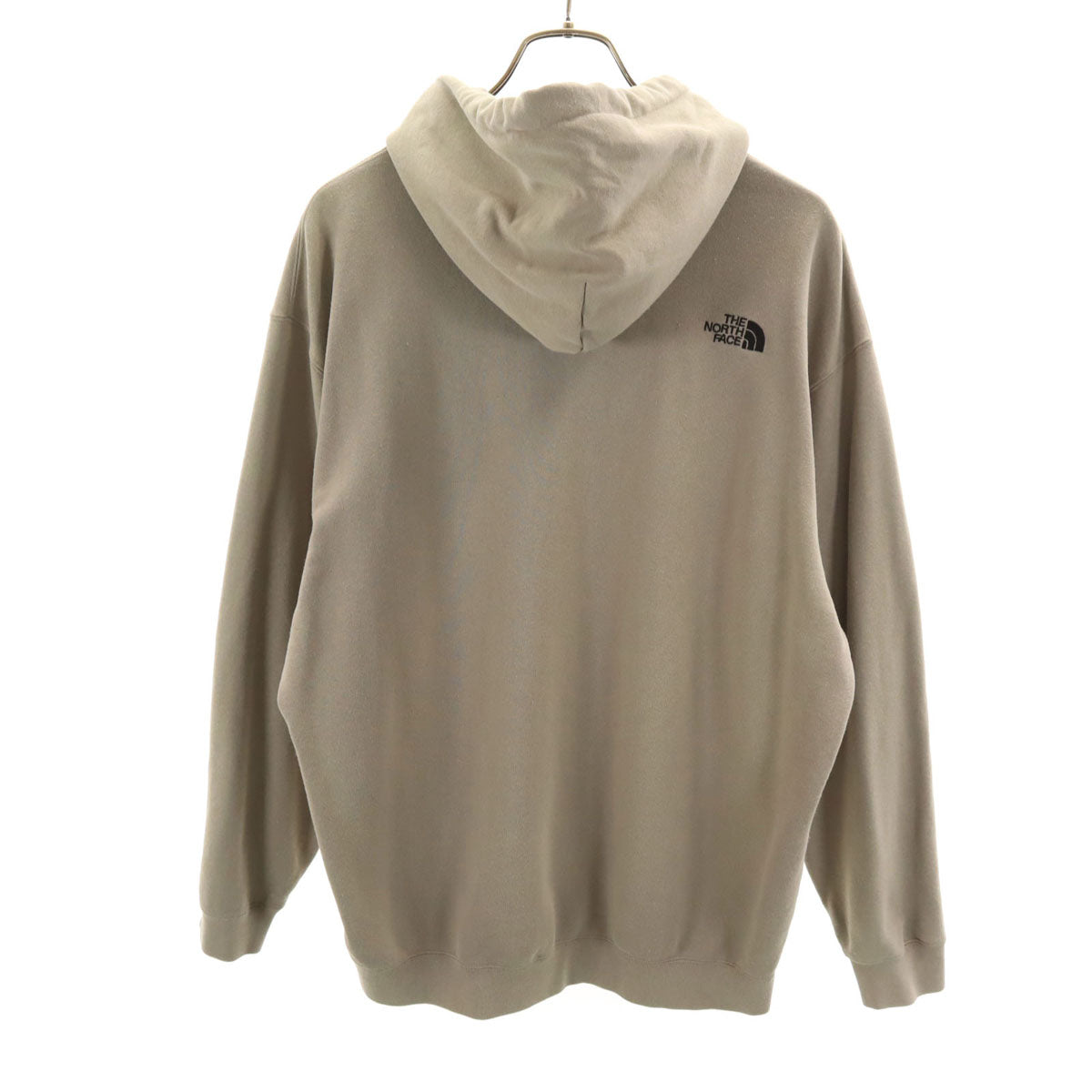 THE NORTH FACE ノースフェイス 長袖 スウェットパーカー M グレージュ NT62332A プルオーバー メンズ