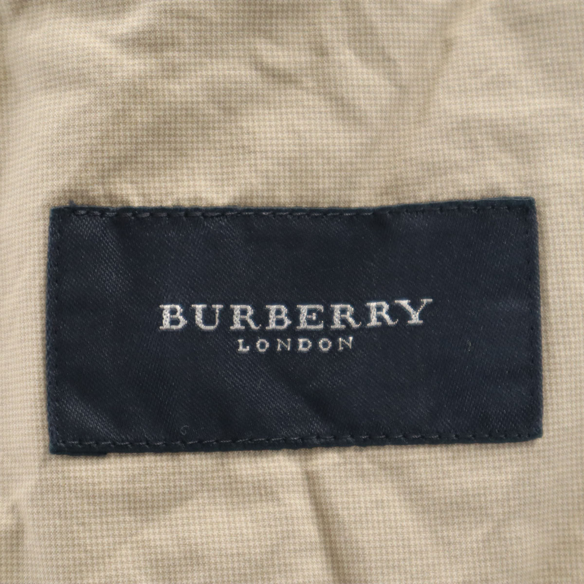 BURBERRY LONDON バーバリーロンドン 日本製 テーラードジャケット 38 グレージュ 三陽商会 メンズ