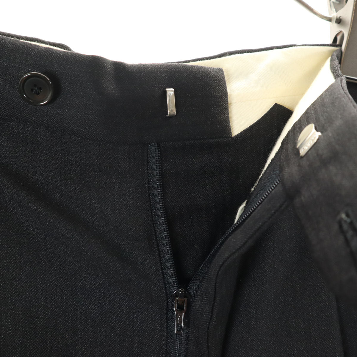 UNITED ARROWS SOVEREIGN ユナイテッドアローズ ソブリン ヘリンボーン スーツ 上下 セットアップ 42 チャコールグレー メンズ