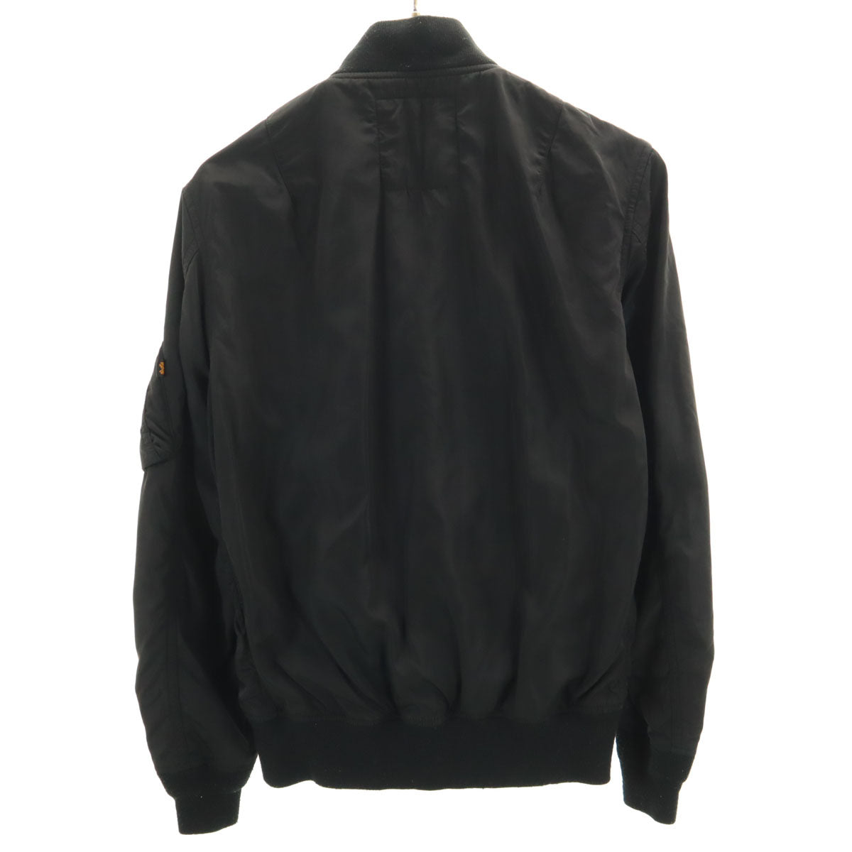ALPHA INDUSTRIES INC アルファインダストリーズ MA-1 フライトジャケット M ブラック メンズ