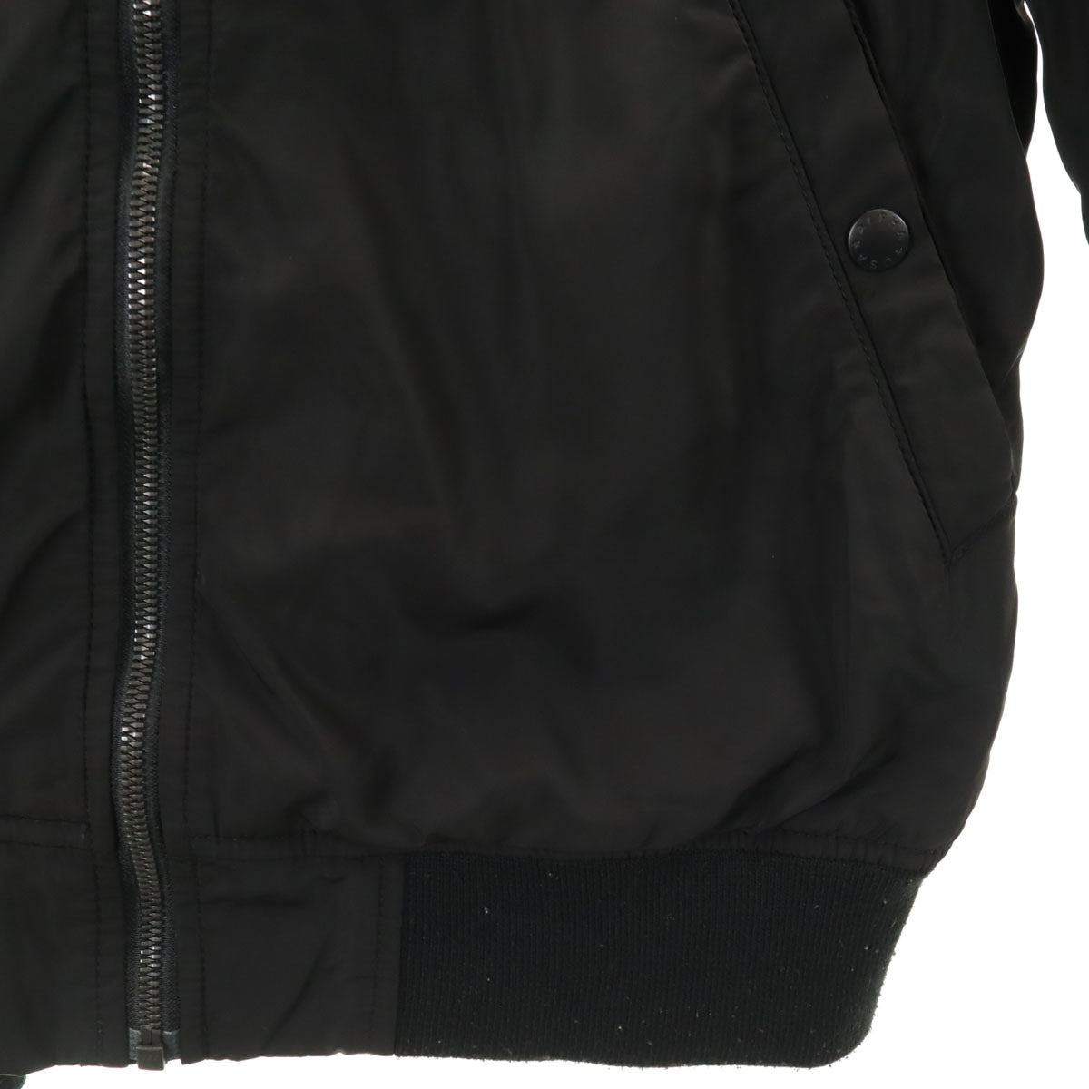 ALPHA INDUSTRIES INC アルファインダストリーズ MA-1 フライトジャケット M ブラック メンズ