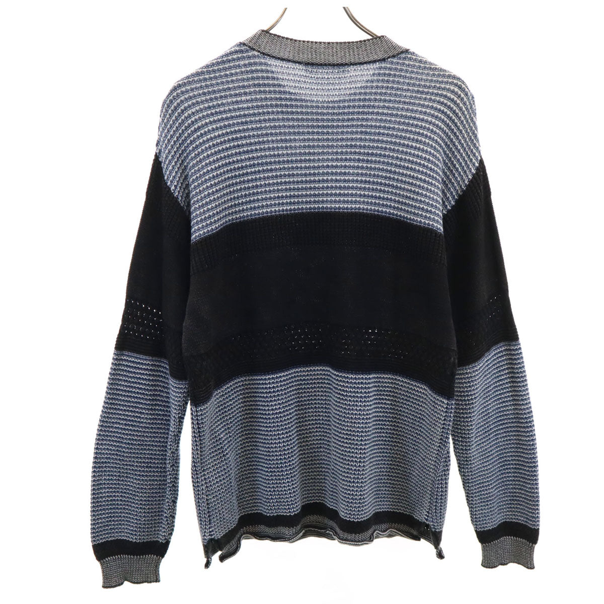 relume JOURNAL STANDARD レリューム ジャーナルスタンダード 長袖 ニット M ブラック セーター メンズ