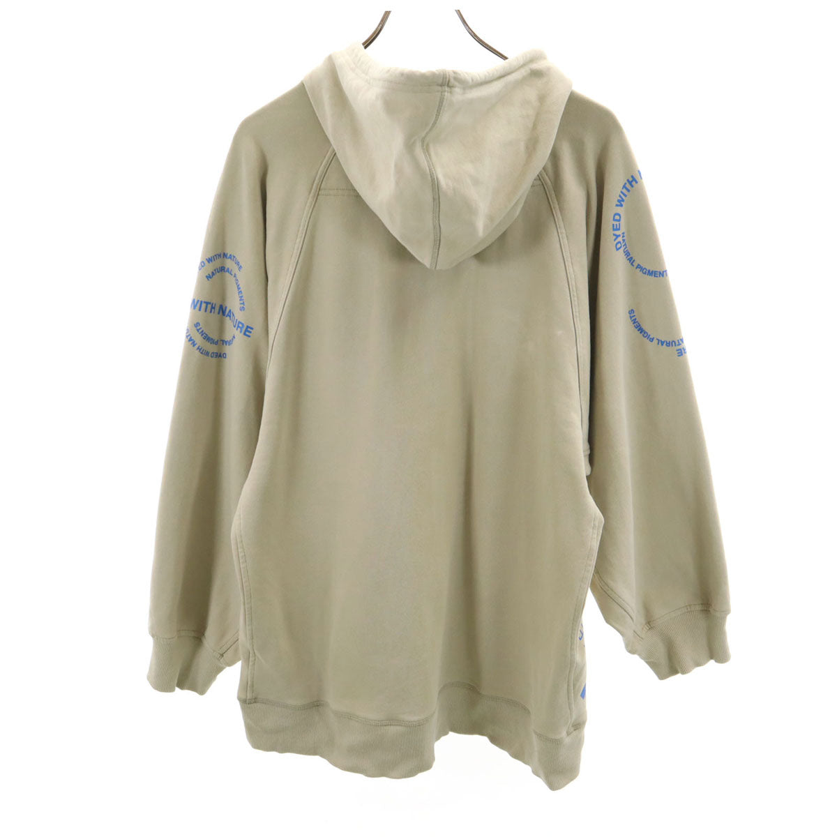 adidas by Stella McCartney アディダスバイステラマッカートニー 長袖 スウェットパーカー L ベージュ レディース