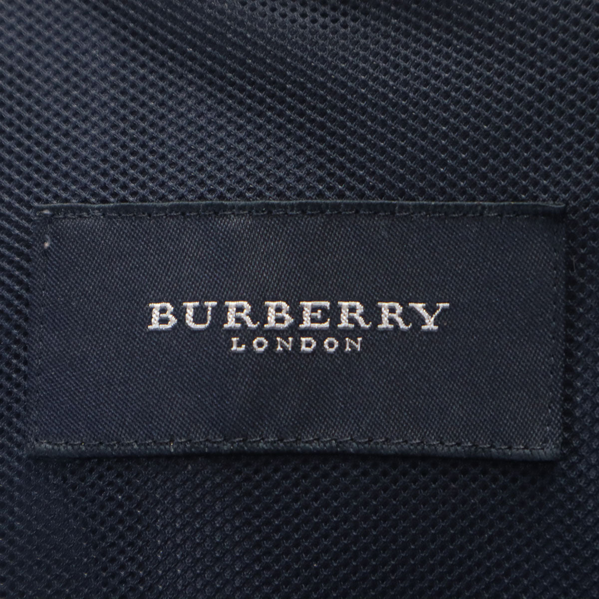 BURBERRY LONDON バーバリーロンドン 日本製 2WAY ナイロンジャケット L ネイビー 三陽商会 ポケッタブル メンズ