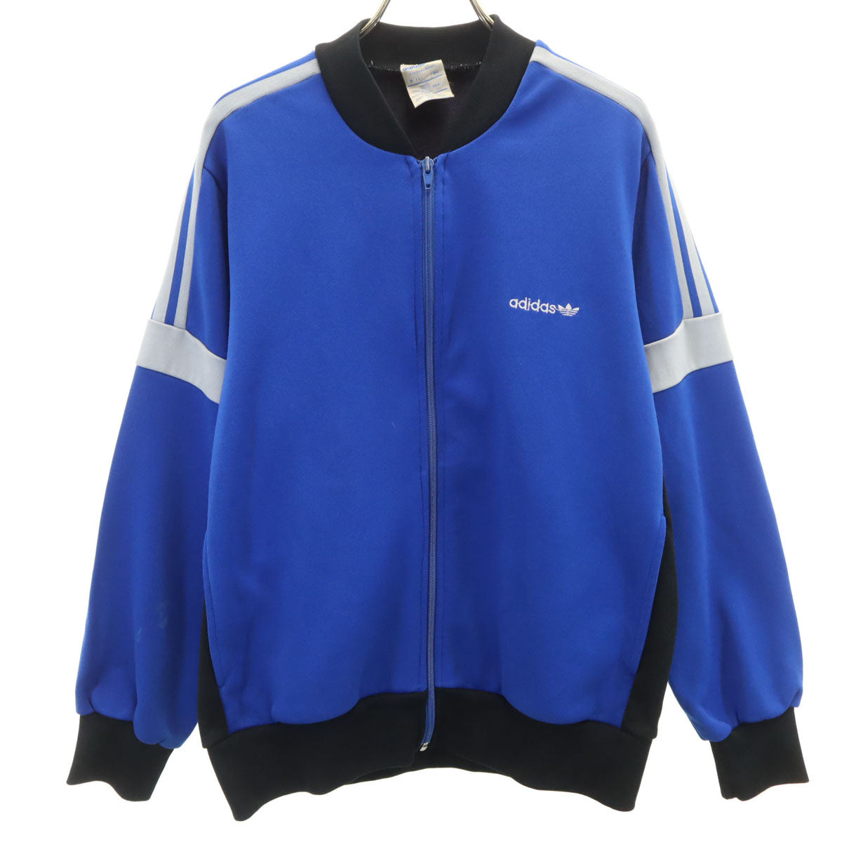 adidas アディダス 80s ヴィンテージ トラックジャケット 180 ブルー ジャージ メンズ