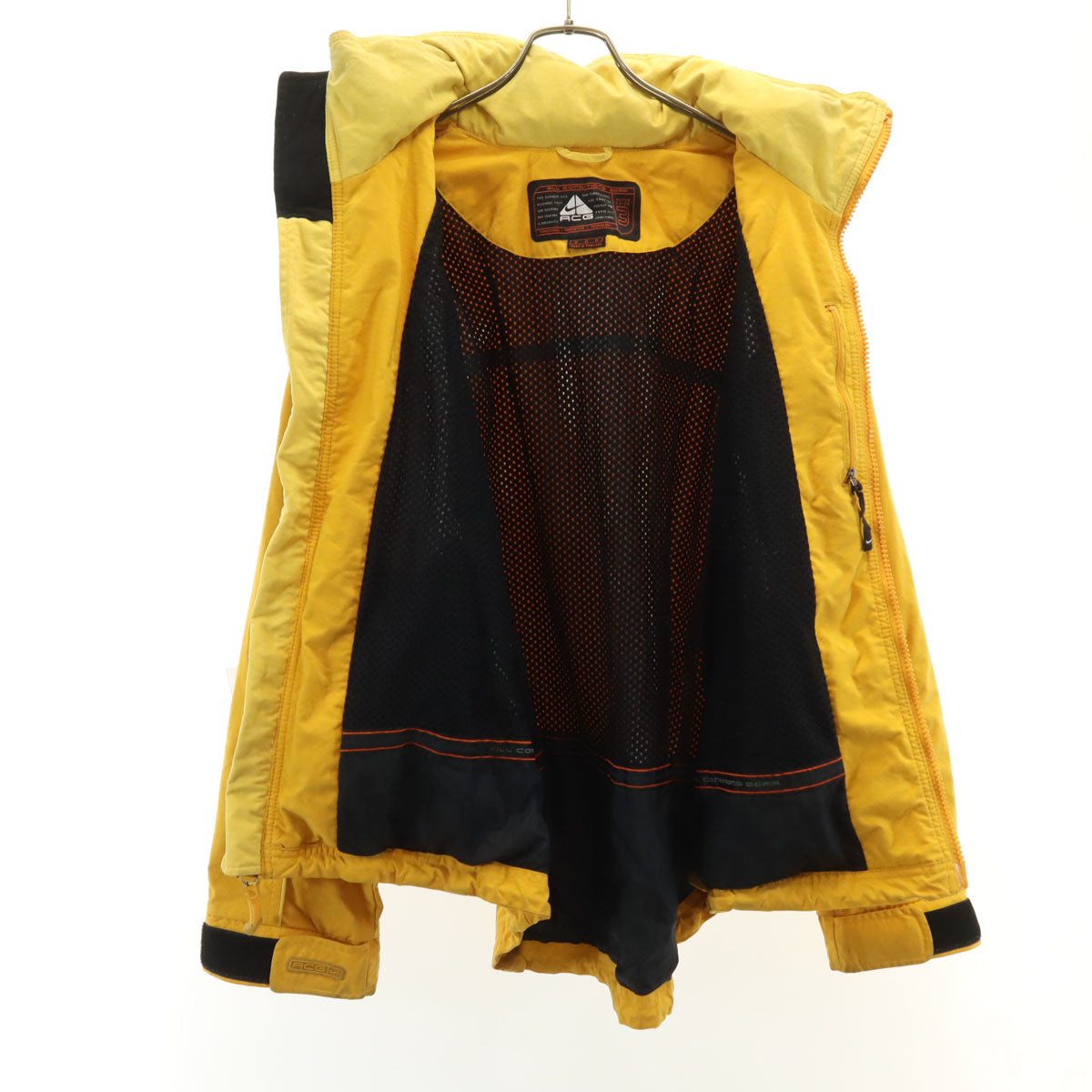 NIKE ACG ナイキエーシージー 90s オールド ナイロンジャケット M イエロー メンズ