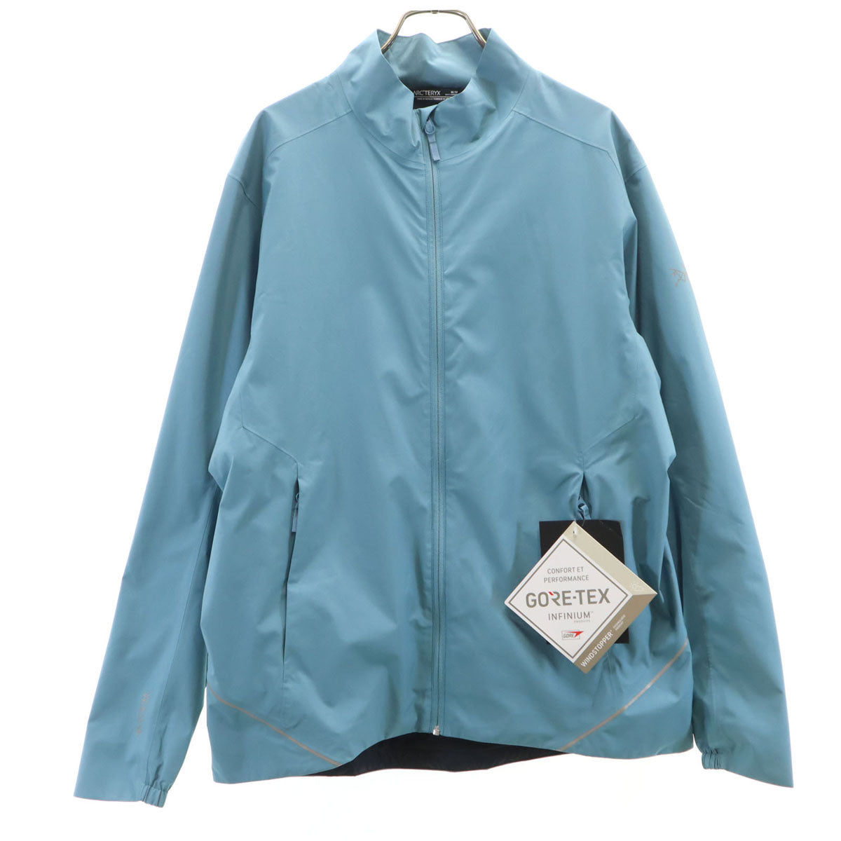 未使用 ARC'TERYX アークテリクス ソラノ ジャケット M 水色 アウトドア メンズ