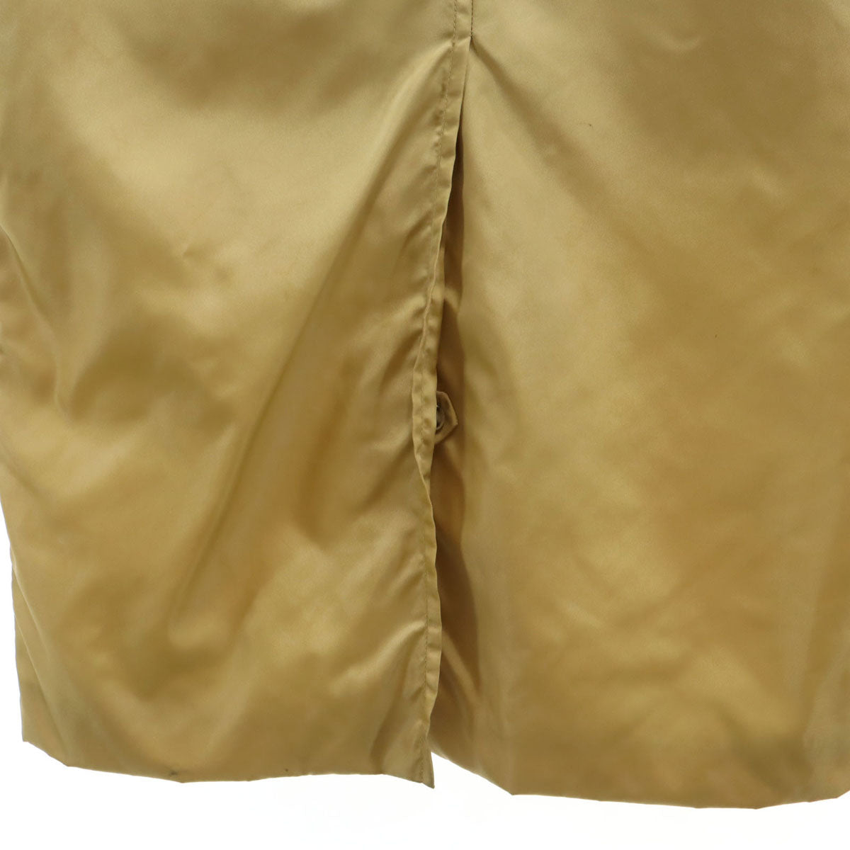 PRADA プラダ イタリア製 ステンカラーコート 44 ベージュ スプリング レディース