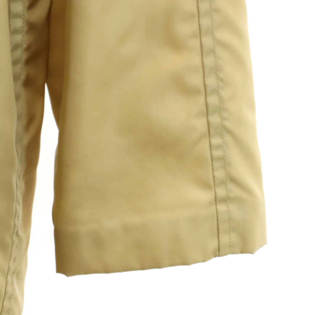 PRADA プラダ イタリア製 ステンカラーコート 44 ベージュ スプリング レディース