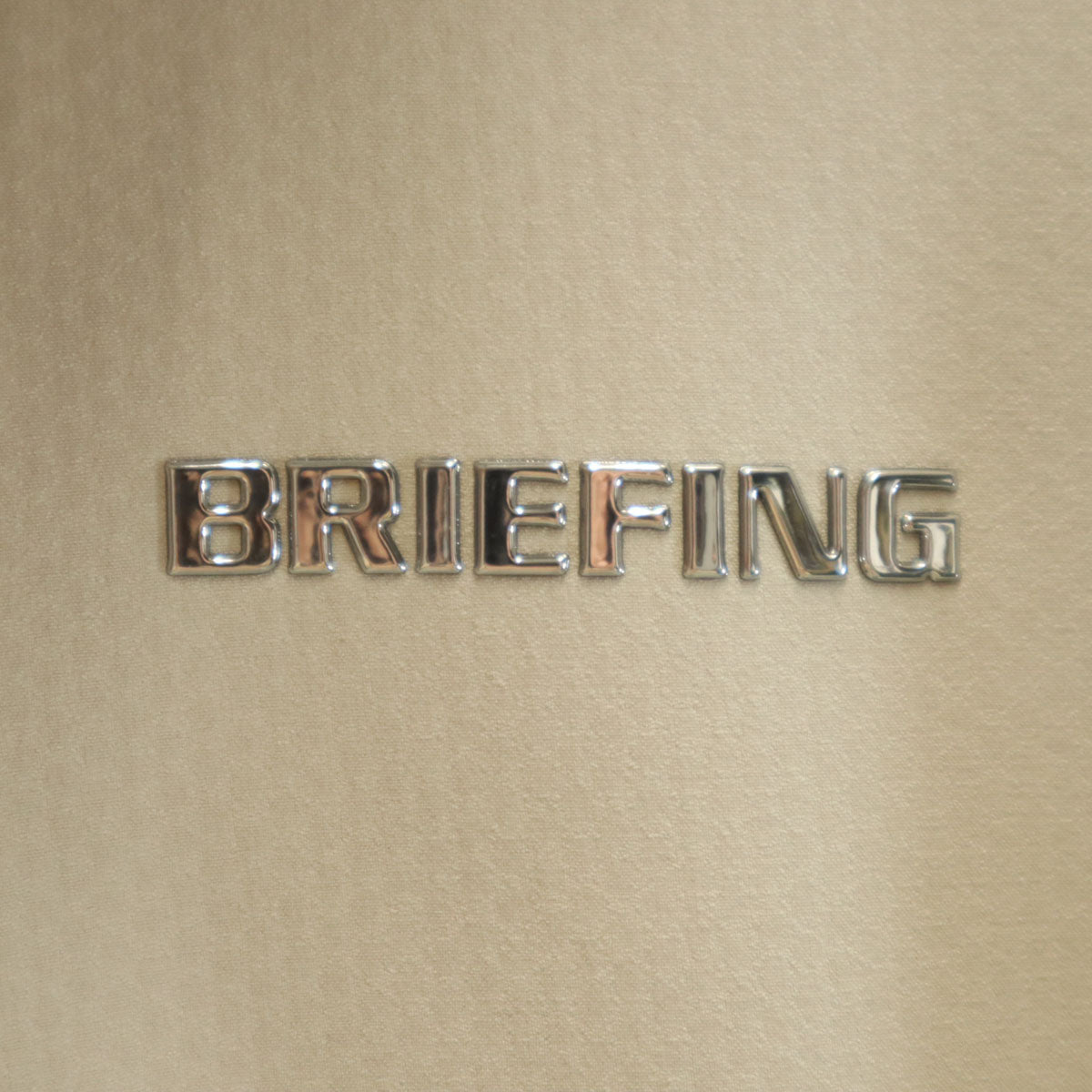 美品 BRIEFING ブリーフィング ゴルフ ストーム ジップパーカー L グレージュ メンズ