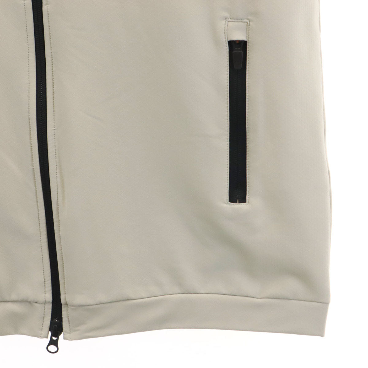 美品 BRIEFING ブリーフィング ゴルフ ストーム ジップパーカー L グレージュ メンズ