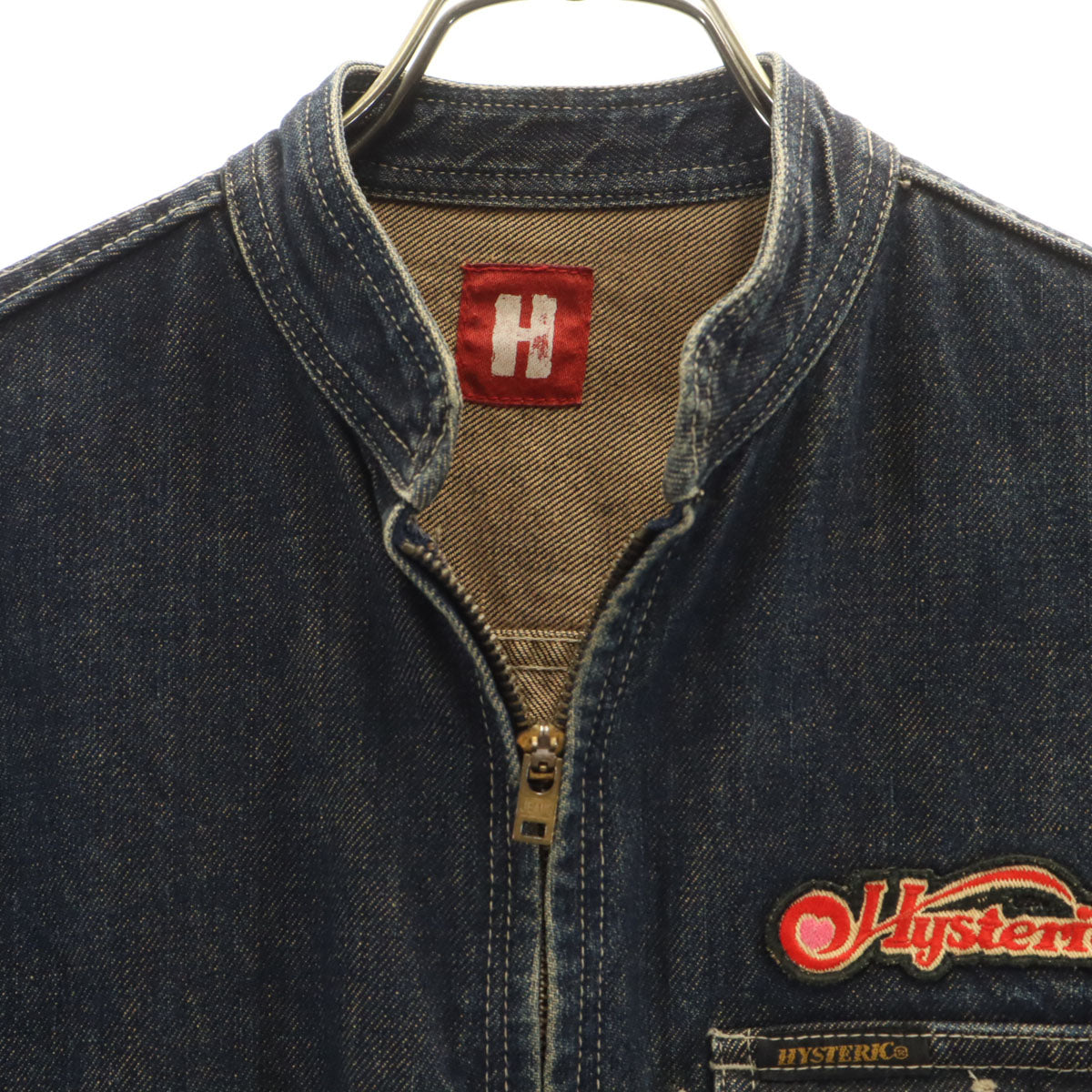 HYSTERIC GLAMOUR ヒステリックグラマー デニムジャケット FREE インディゴ ジージャン レディース