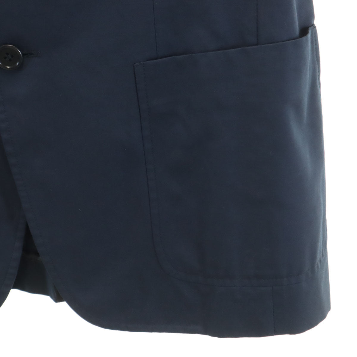 PRADA プラダ ハンガリー製 テーラードジャケット 46 ネイビー メンズ