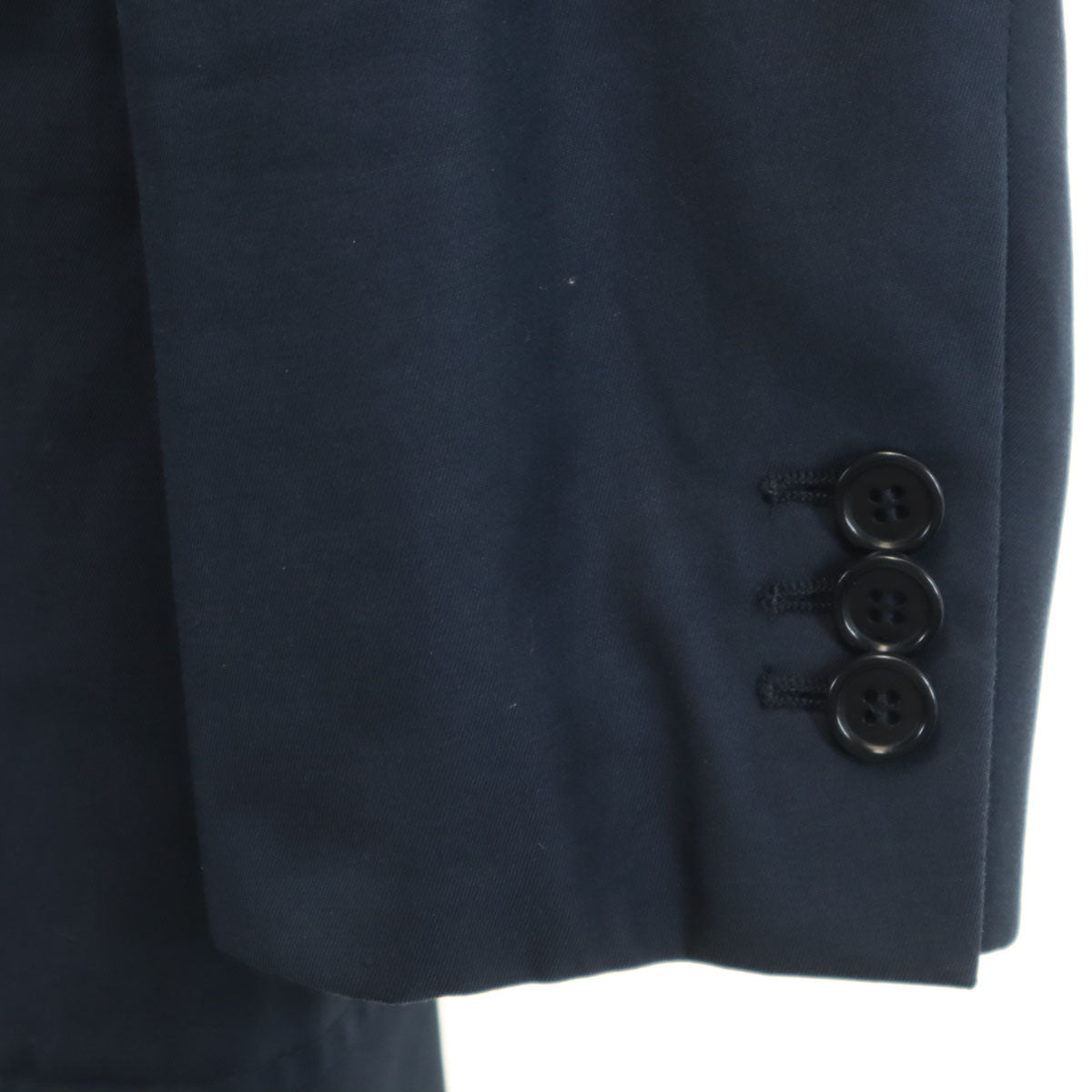 PRADA プラダ ハンガリー製 テーラードジャケット 46 ネイビー メンズ