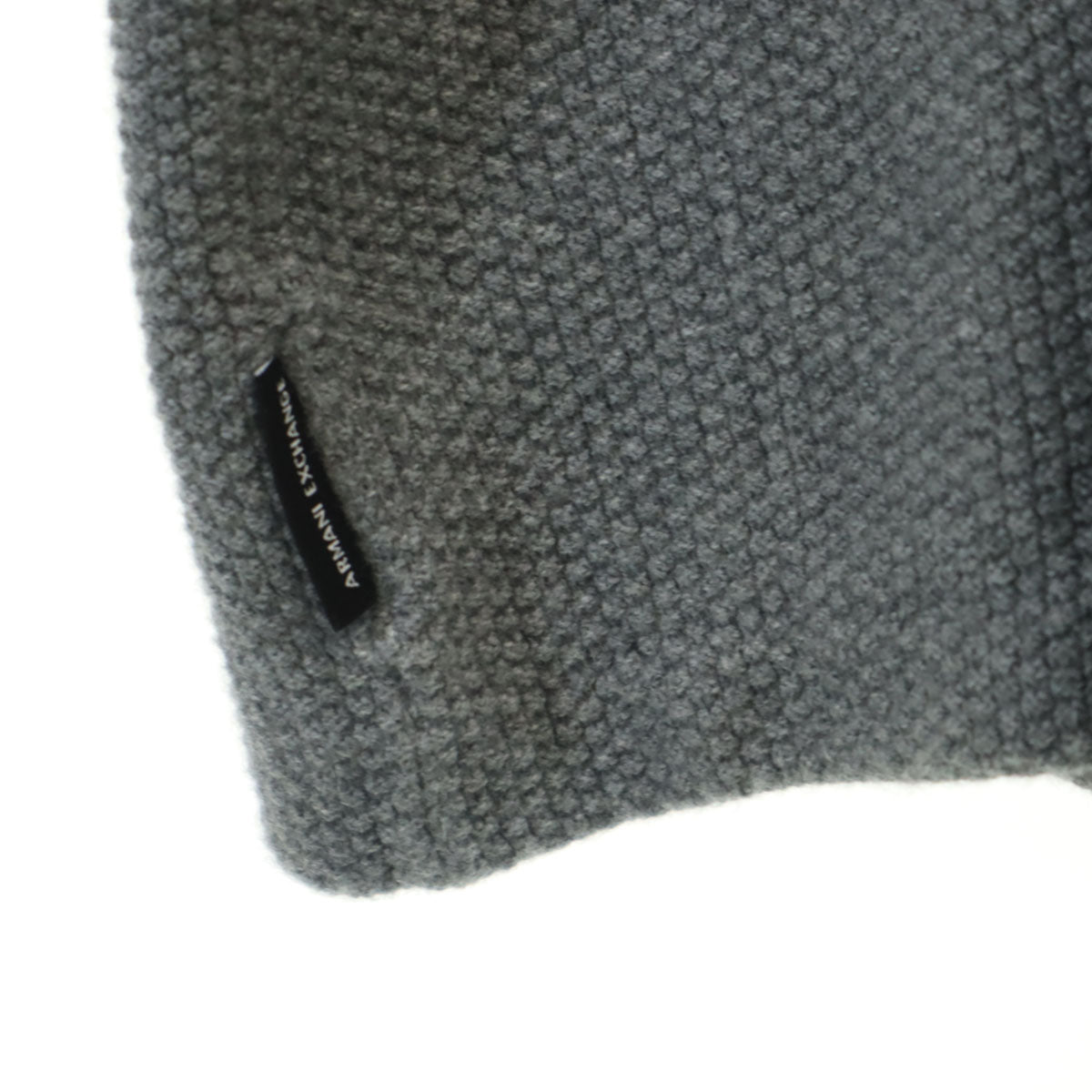 ARMANI EXCHANGE アルマーニエクスチェンジ 長袖 ニットカーディガン M グレー メンズ