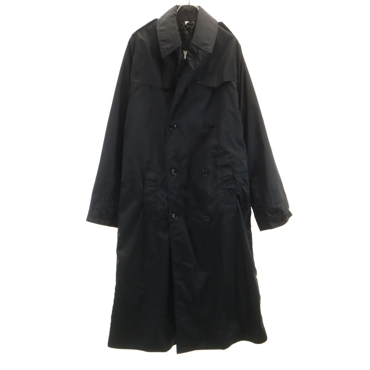 ARMA CARABINIERI イタリア 警察 軍隊 トレンチコート 46 ブラック レイン メンズ