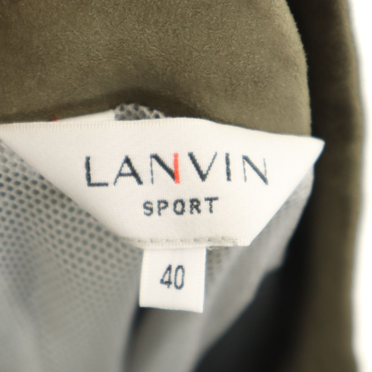 LANVIN SPORT ランバンスポール フライトジャケット 40 オリーブ メンズ
