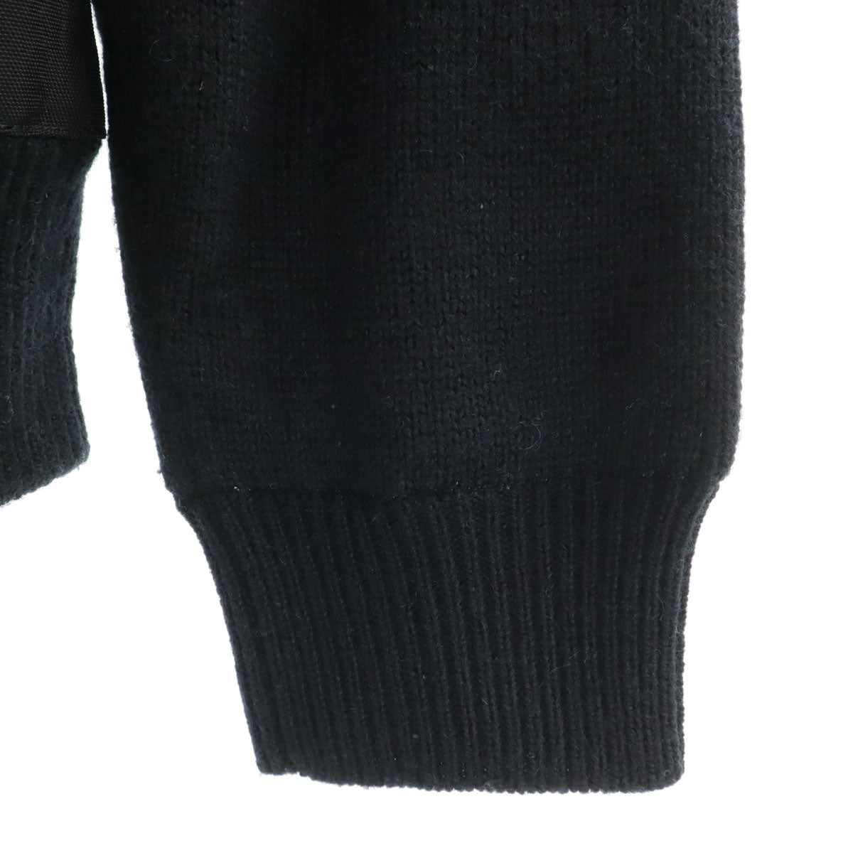 LANVIN SPORT ランバンスポール ニットジャケット 40 ブラック メンズ