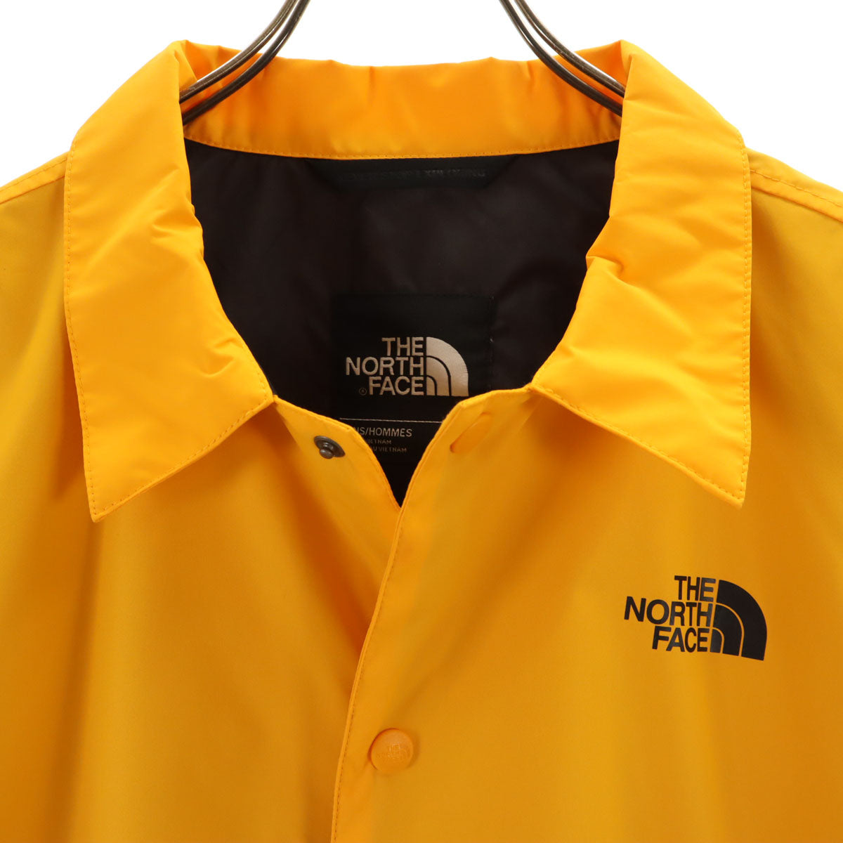 THE NORTH FACE ノースフェイス バックロゴ コーチジャケット M 山吹色 NF0A2VFS アウトドア メンズ