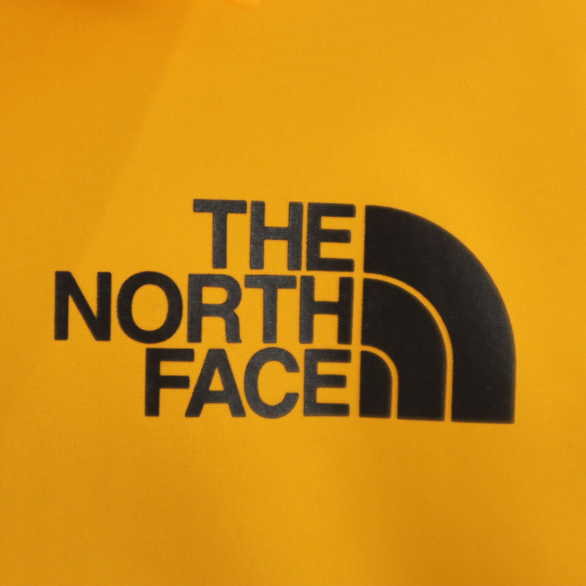 THE NORTH FACE ノースフェイス バックロゴ コーチジャケット M 山吹色 NF0A2VFS アウトドア メンズ