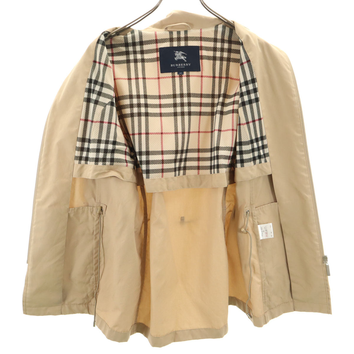BURBERRY LONDON バーバリーロンドン ジャケット 40 ベージュ 三陽商会 レディース