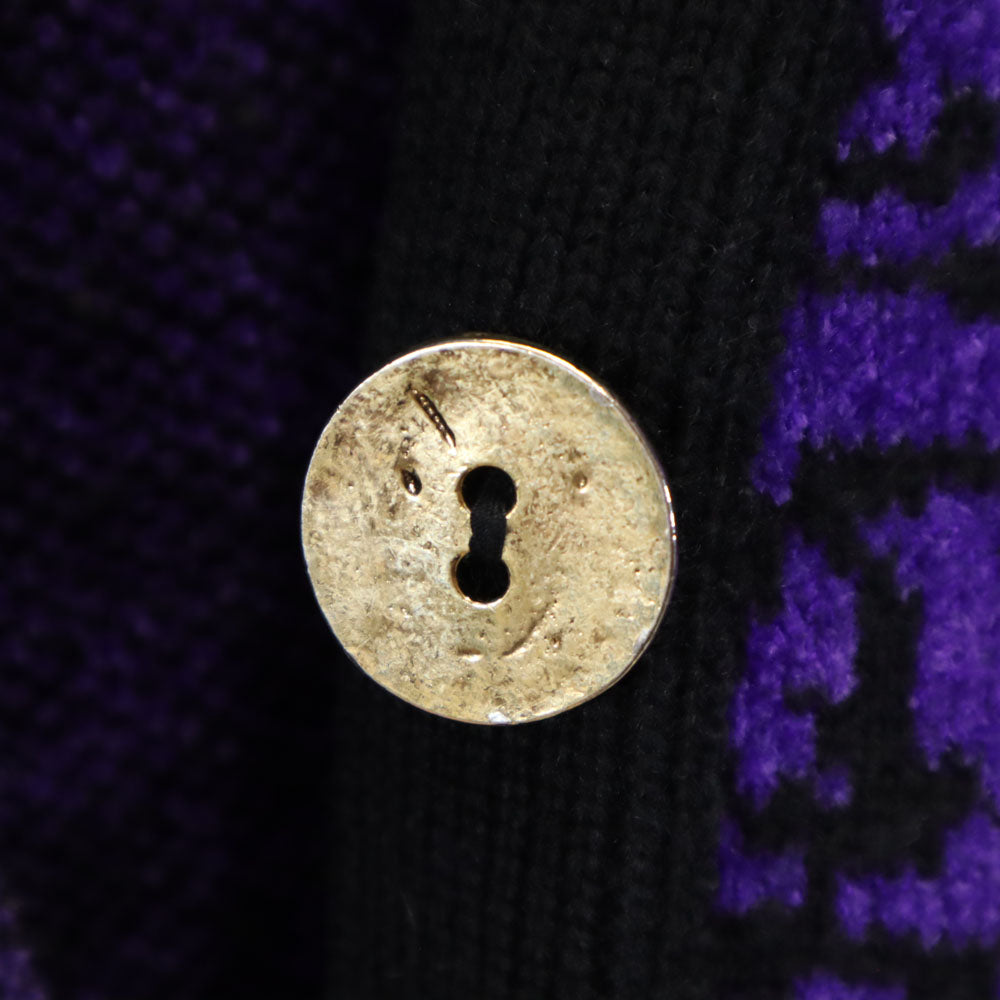 新品【ハナエモリ】定価108,700円カーディガン　カシミヤ100% ネイビーМ HANAE MORI（ハナエモリ）の「【HANAE MORI】ノーベルカシミヤ