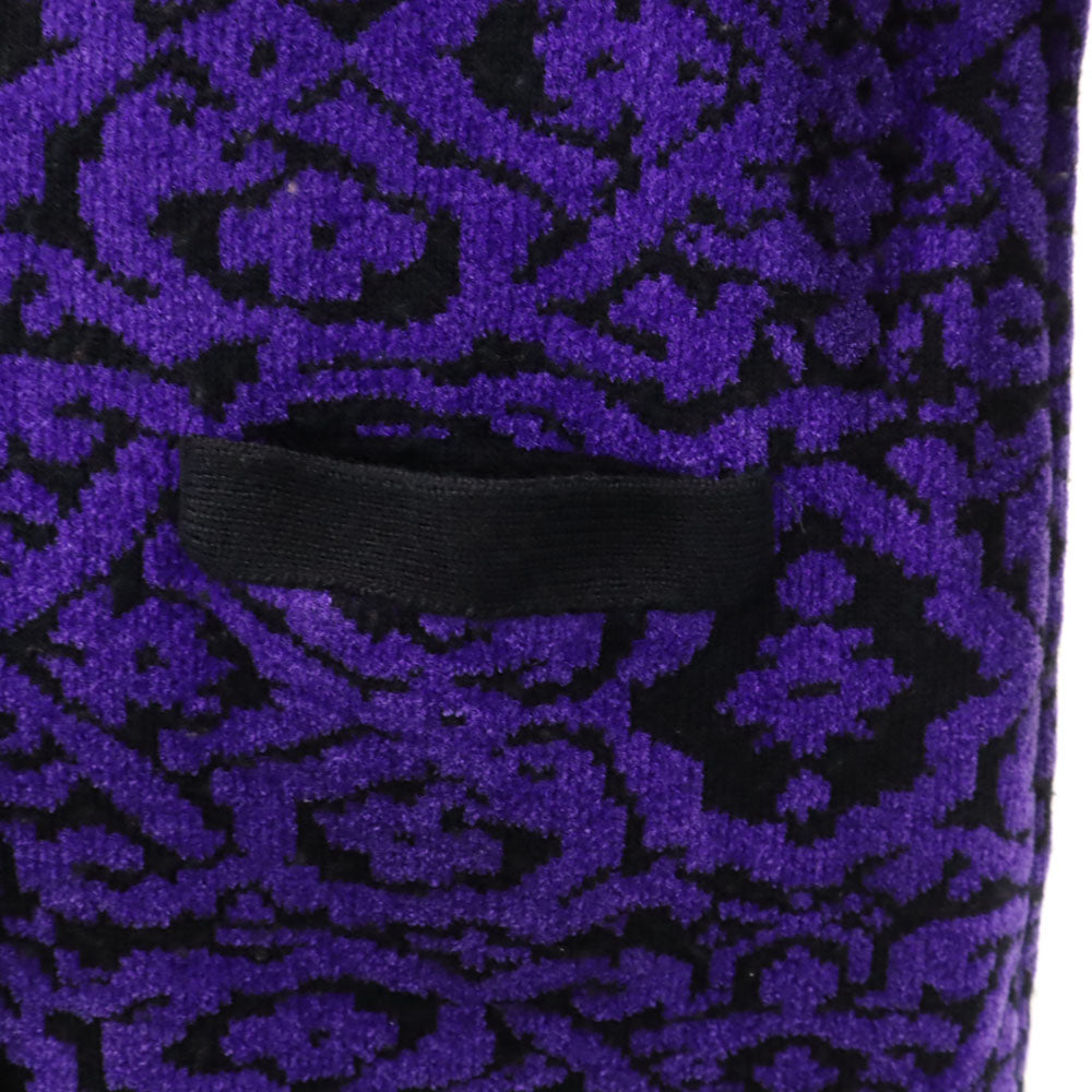 HANAE MORI 森英恵 ハナエモリ 総柄 長袖 ニットカーディガン M