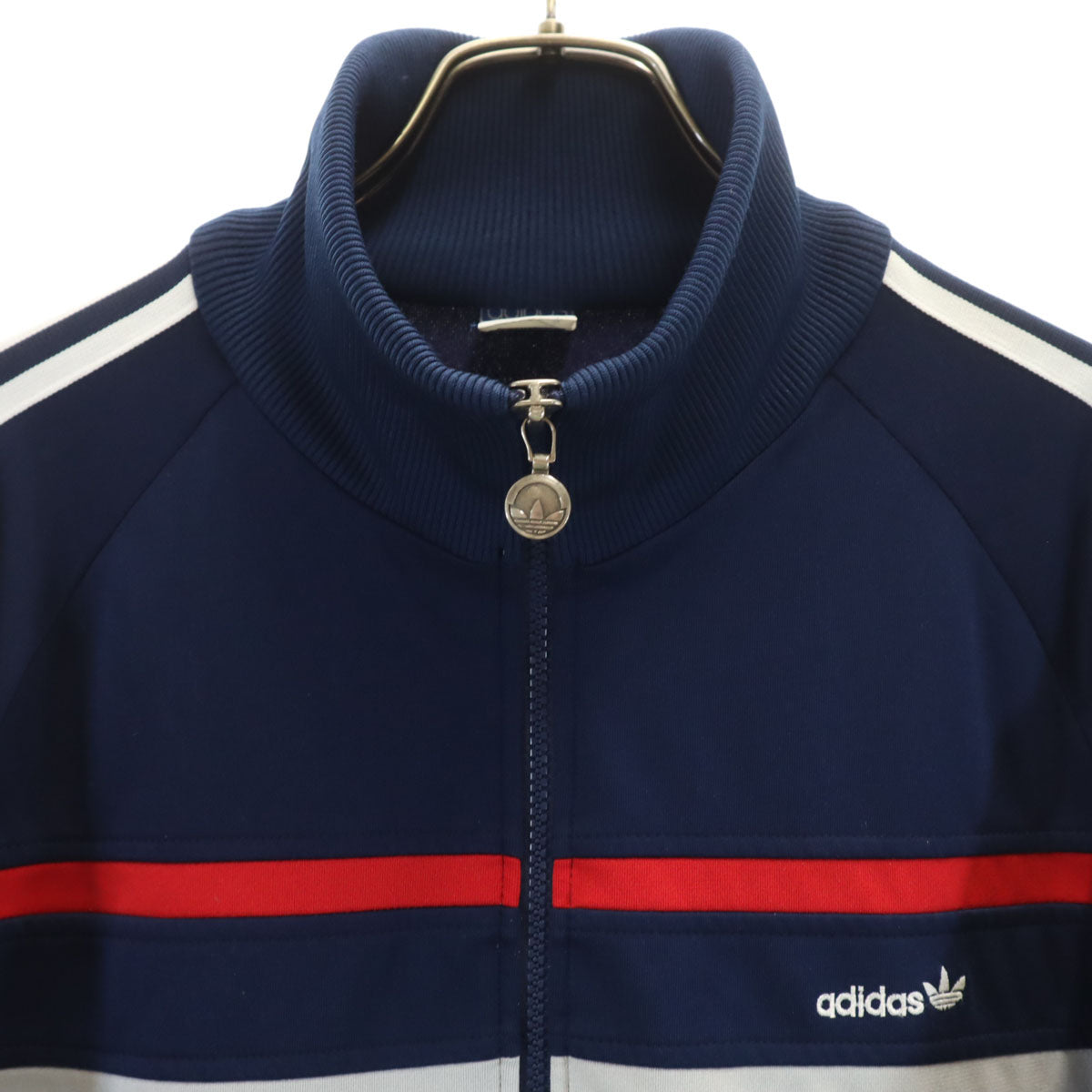 adidas アディダス 70s 西ドイツタグ ヴィンテージ トラックジャケット O ネイビー デサント ジャージ メンズ