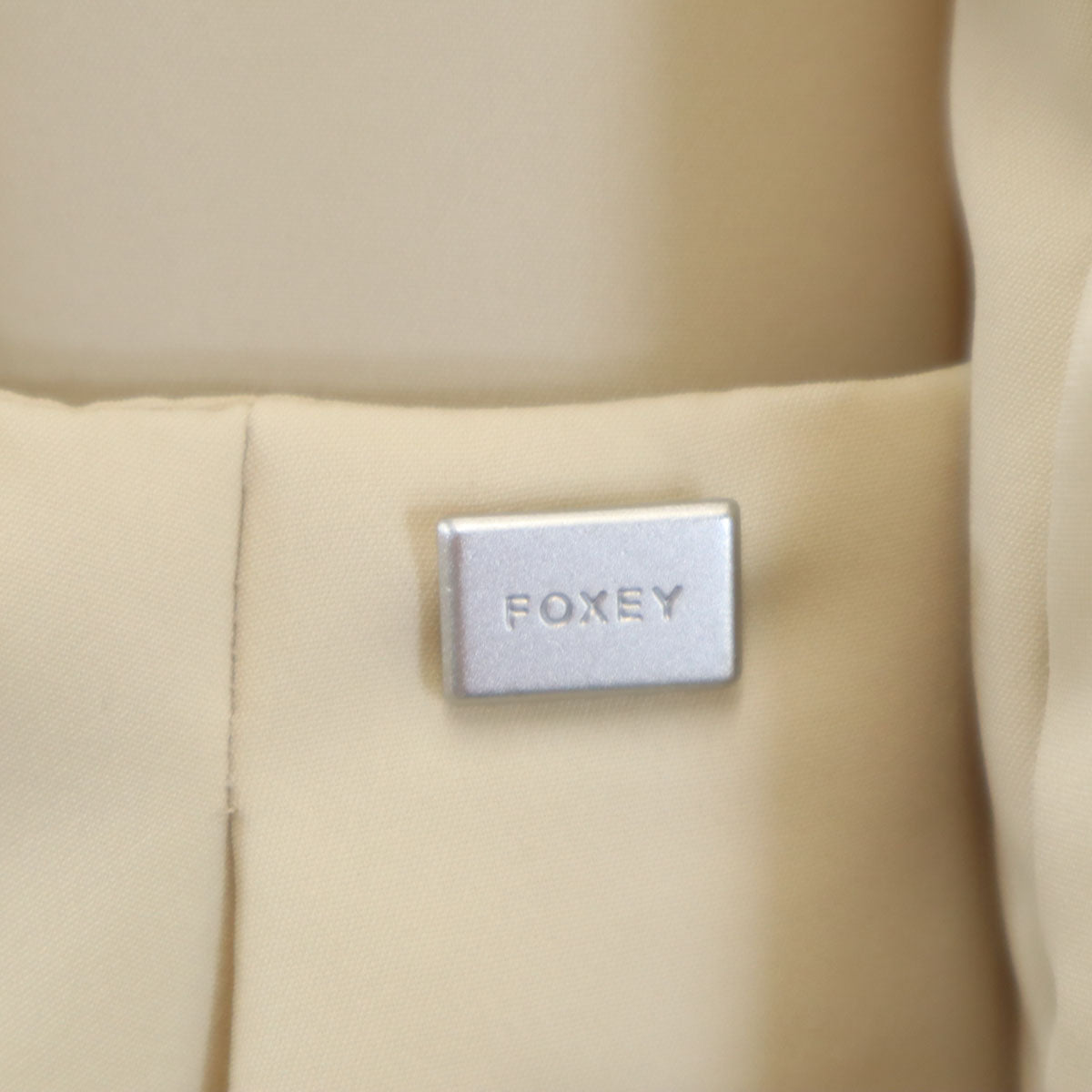 FOXEY NEW YORK フォクシーニューヨーク 日本製 ダウンコート free ベージュ 2WAY レディース