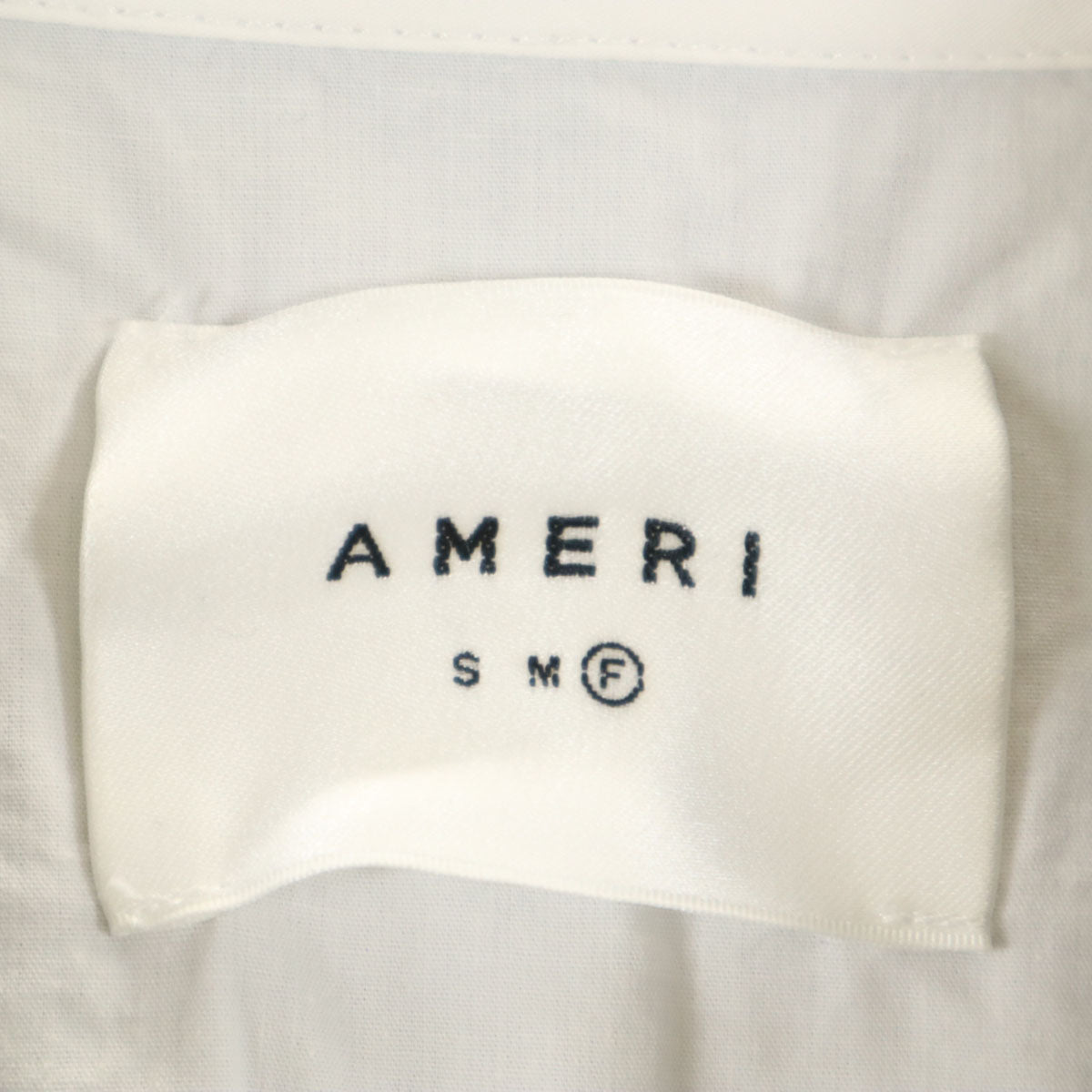 AMERI UNDRESSED アメリ 長袖 ニットレイヤード シャツ F ホワイト プルオーバー レディース