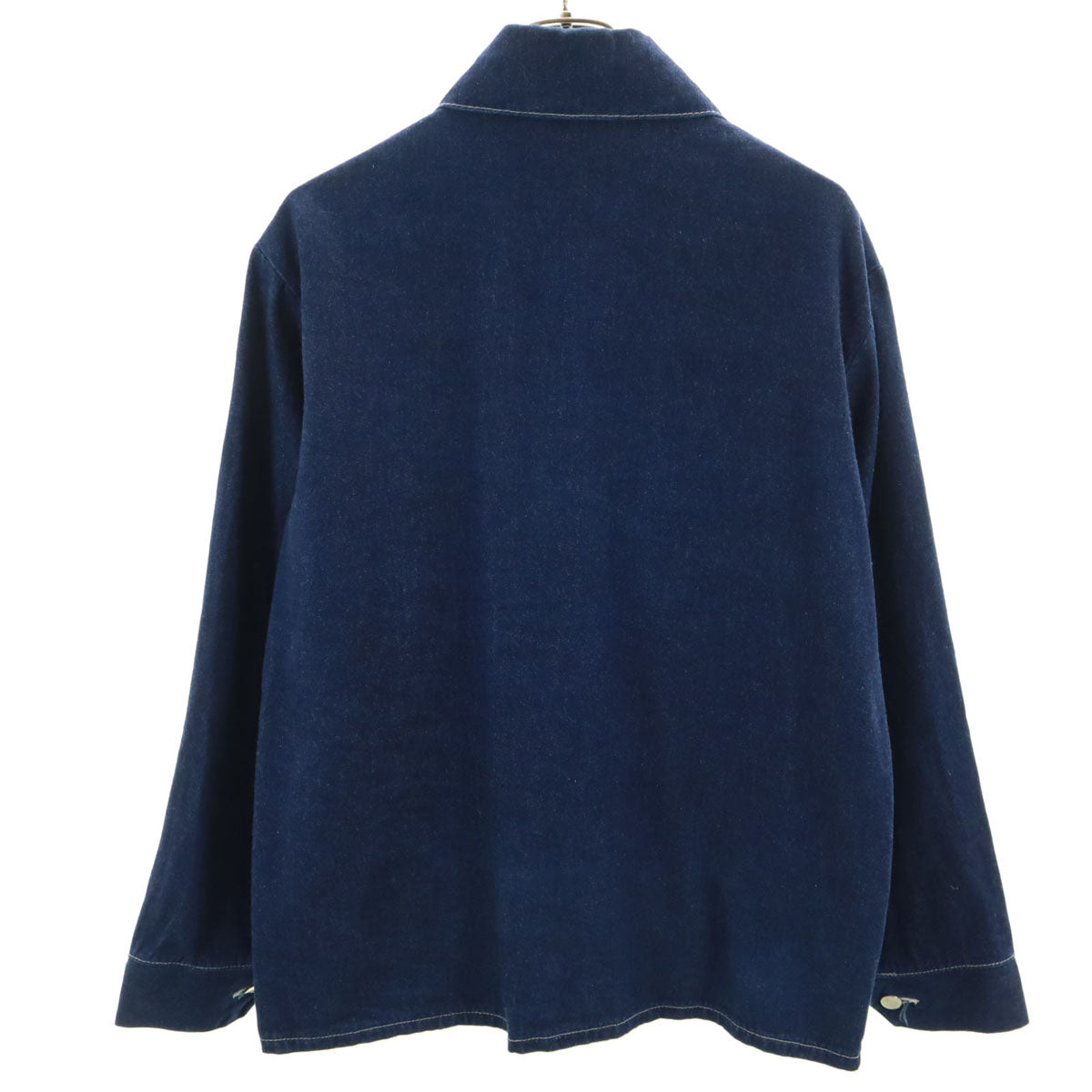 POINTER ポインター USA製 長袖 デニム カバーオール シャツ S インディゴ メンズ