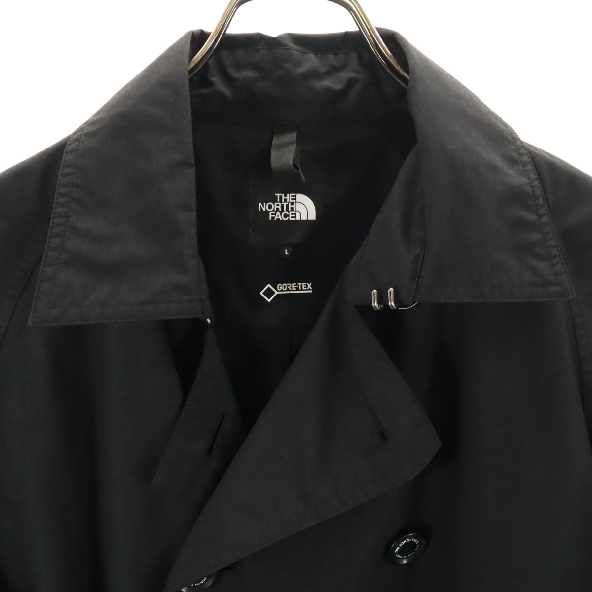 THE NORTH FACE ノースフェイス ボールド トレンチコート L ブラック NPW11861 アウトドア レディース