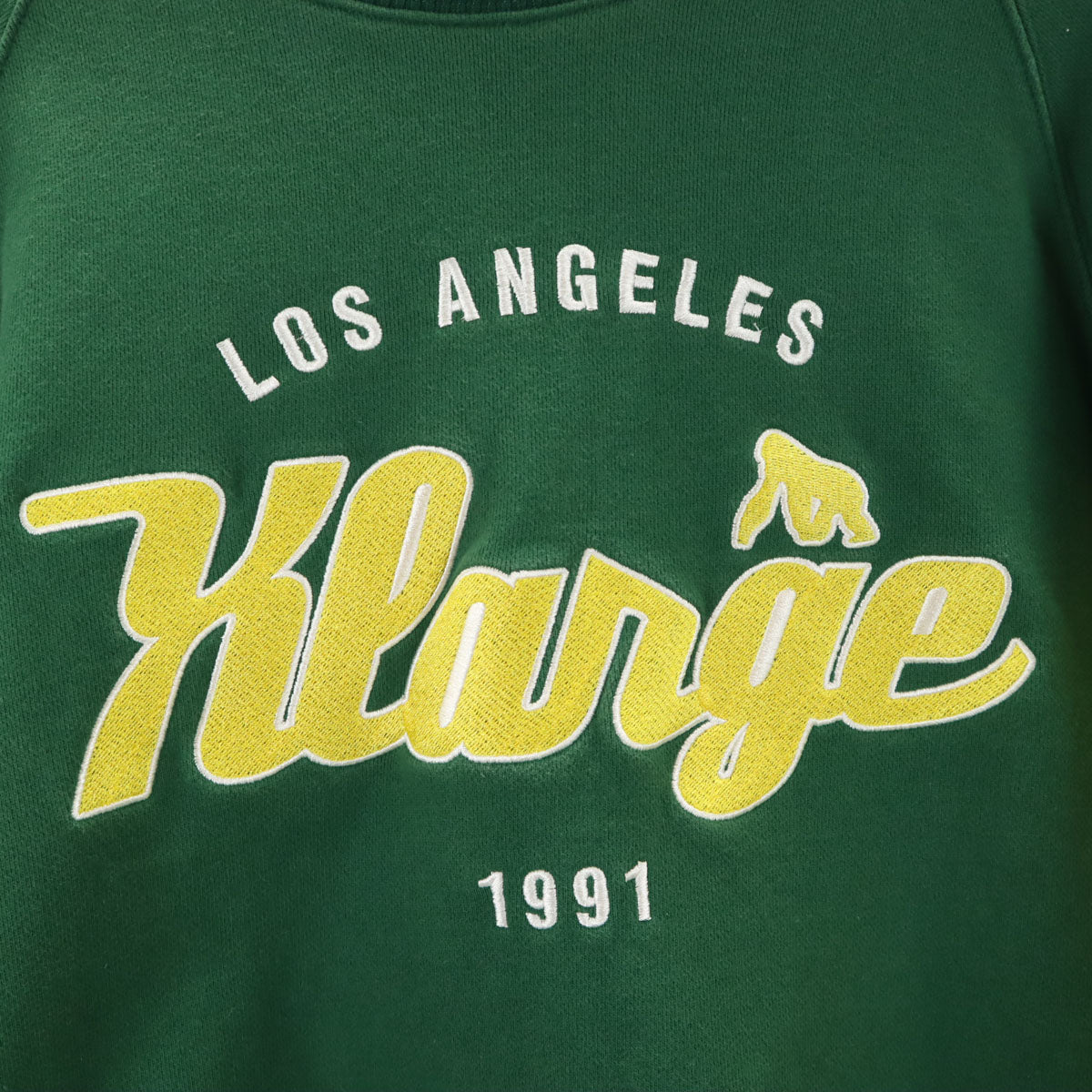 XLARGE エクストララージ 長袖 スウェット トレーナー M グリーン メンズ