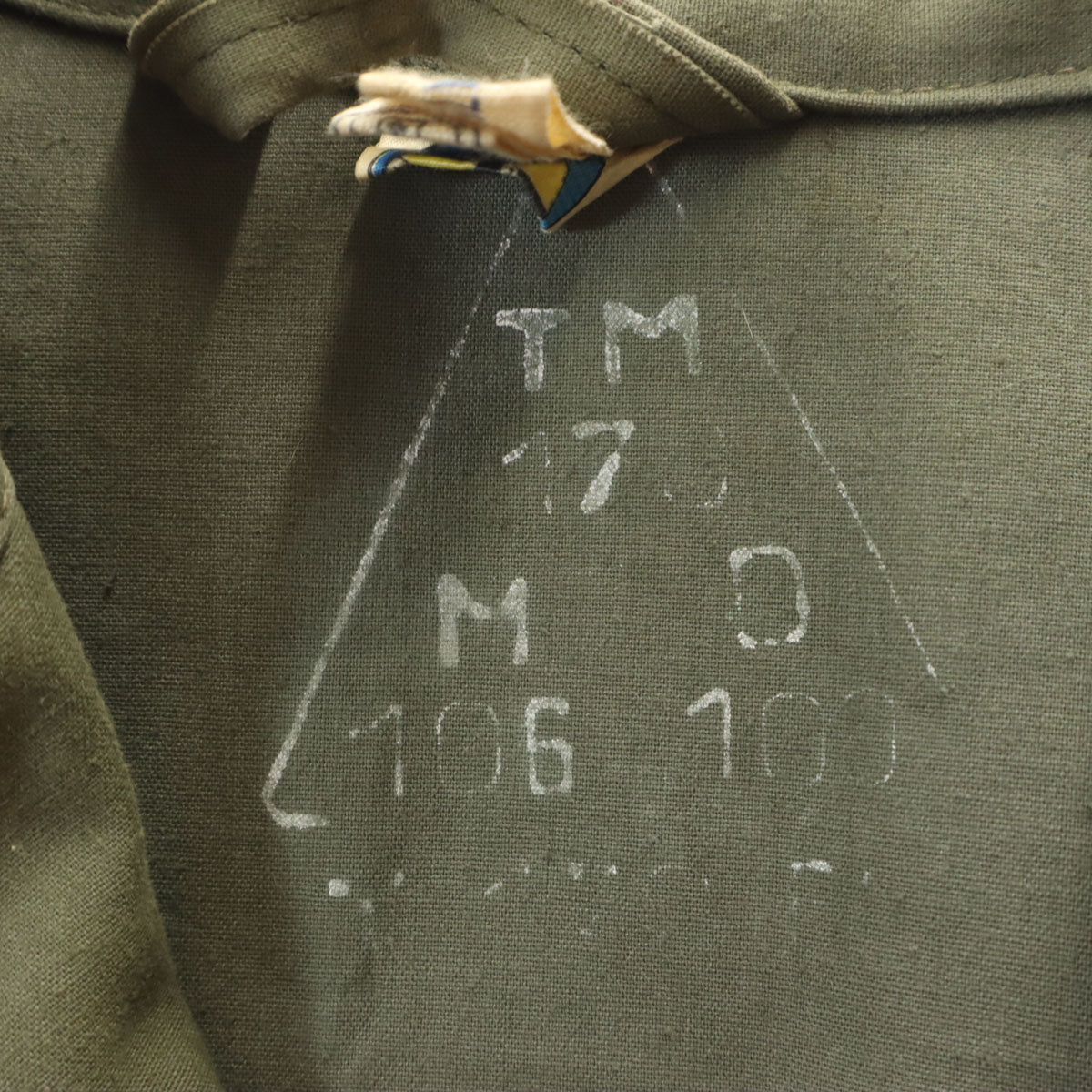 ハンガリー軍 60s 70s ヴィンテージ ステンカラーコート 170-53 カーキ フード、ベルト欠損 メンズ