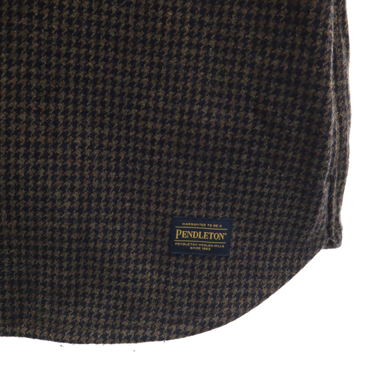 PENDLETON ペンドルトン ウールブレンド 長袖 シャツ ジャケット L ブラウン系 メンズ