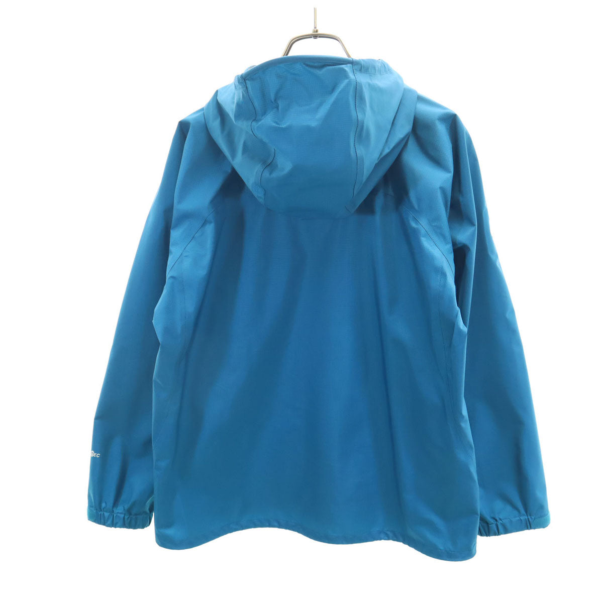 mont-bell モンベル サンダーパス ジャケット M ブルー系 アウトドア レイン 収納袋付き レディース